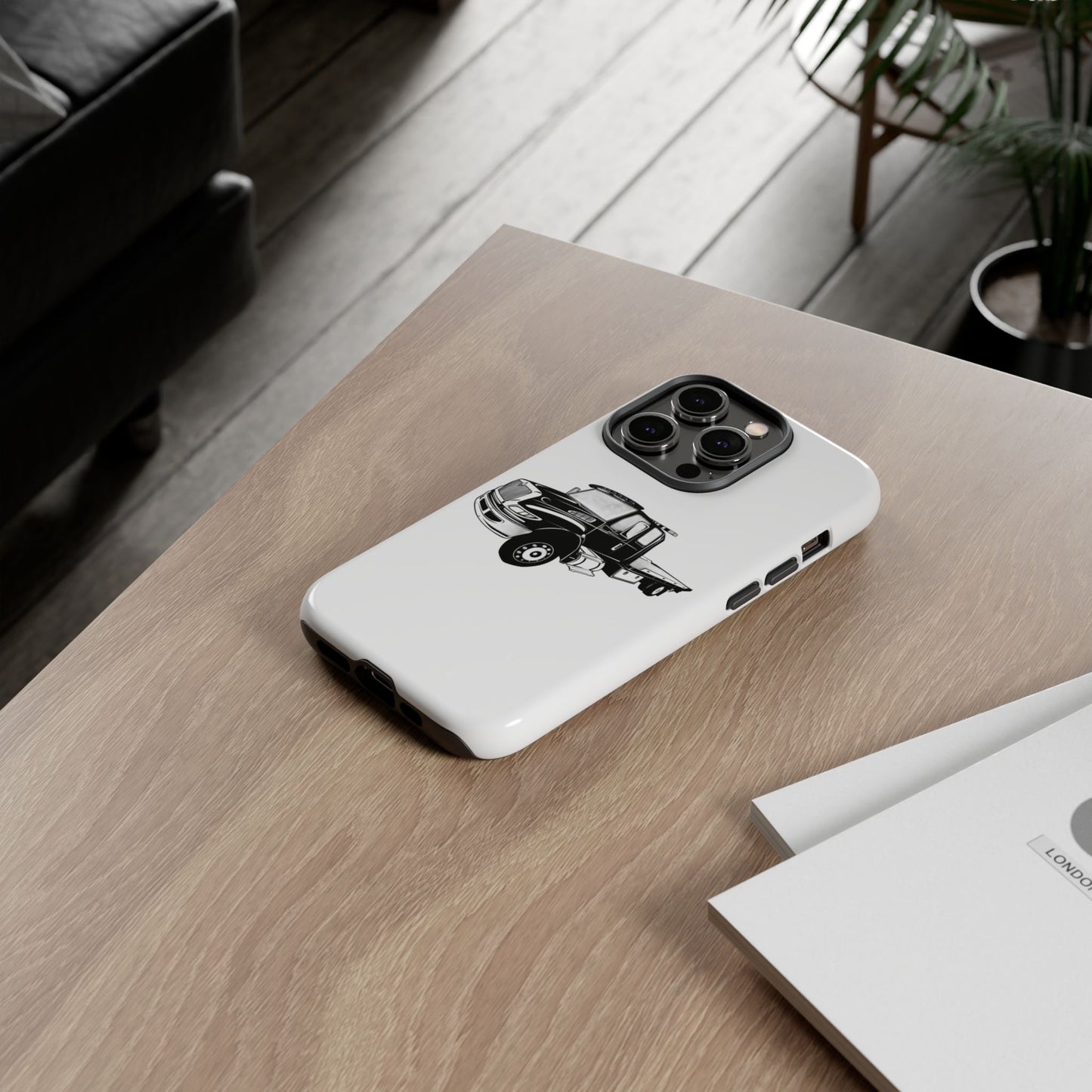 Flatbed Tow Truck iPhone Case