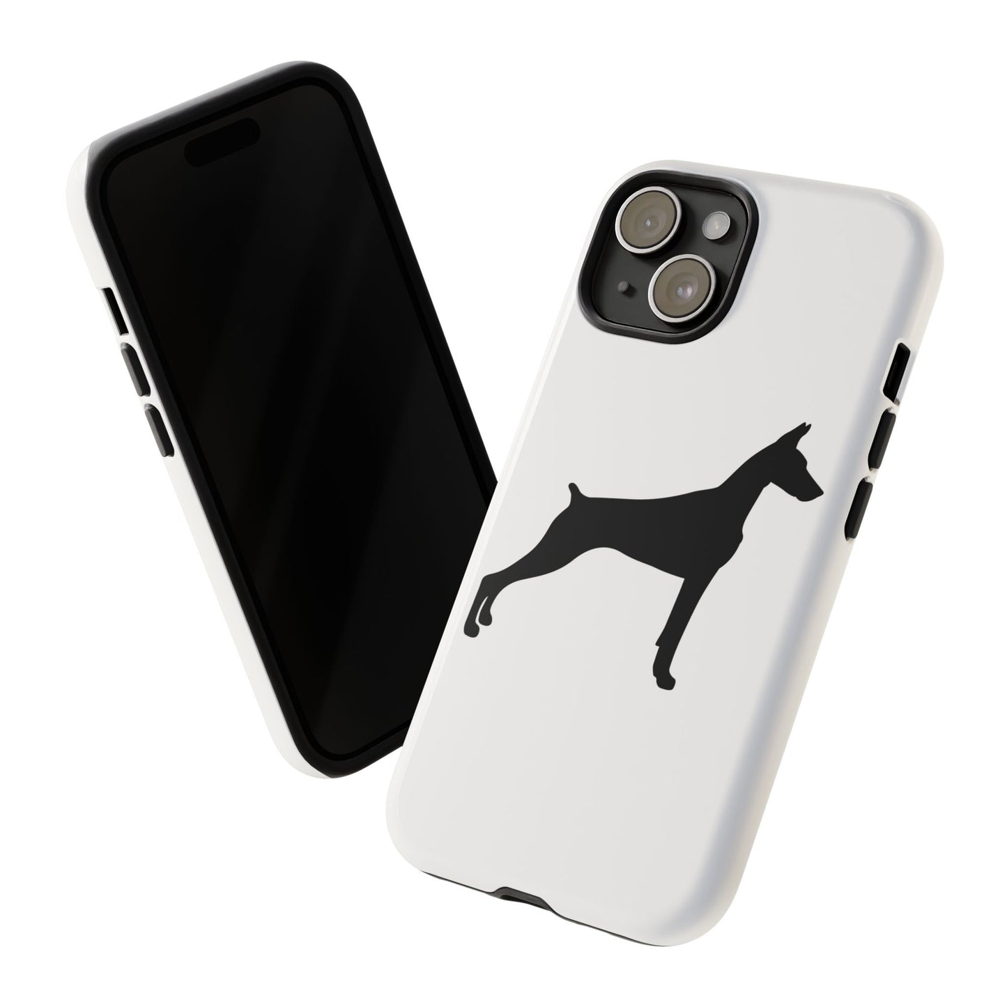 Doberman Silhouette iPhone Case