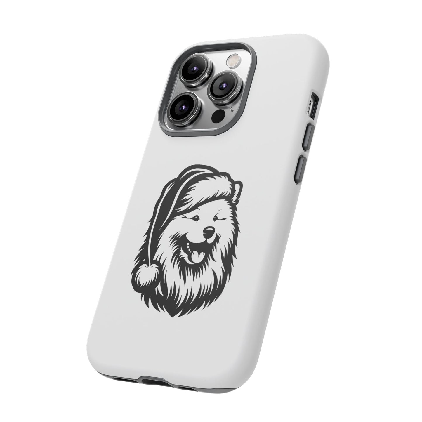 Santa Paws Samoyed iPhone Case