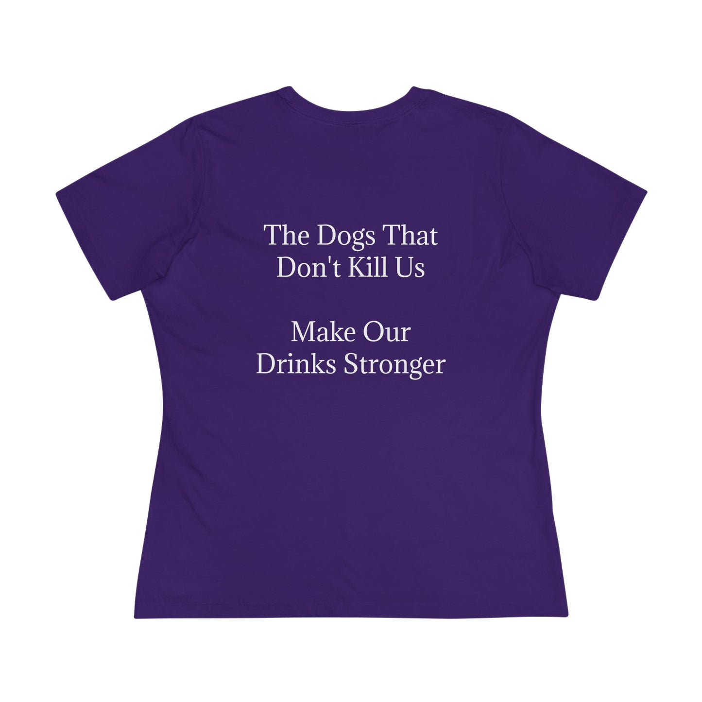 Drinks Stronger Women's Short Sleeve Crewneck Tee