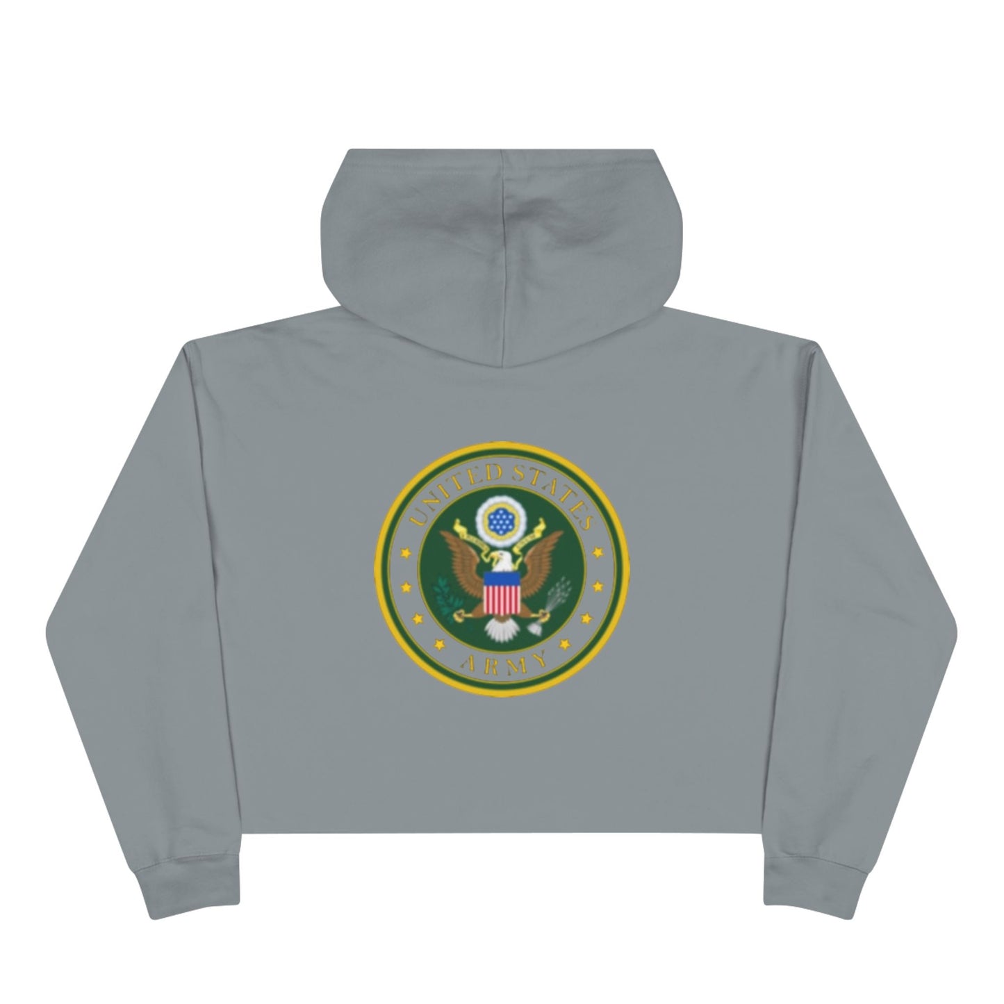US Army Women's Crop Hoodie