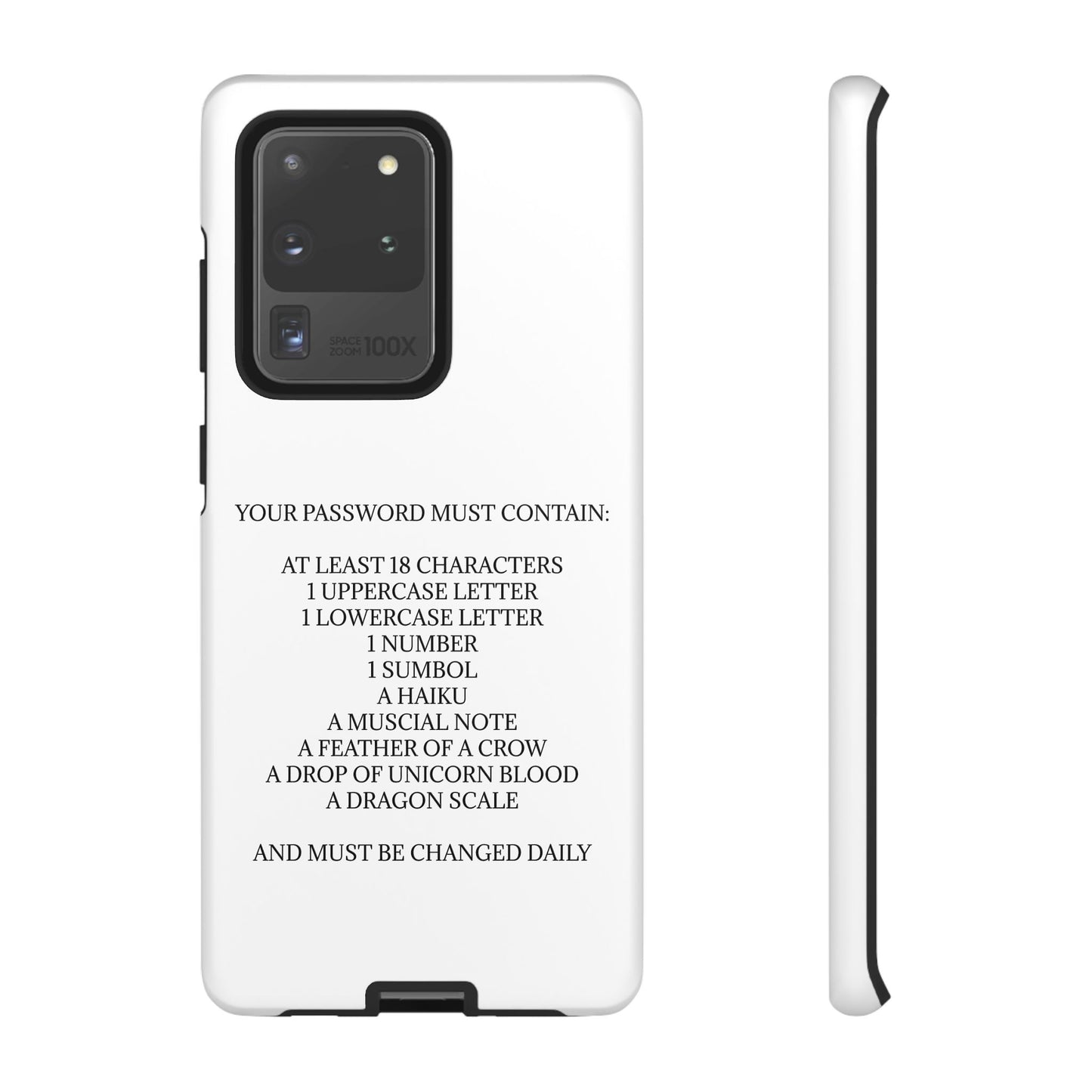 Password Samsung Case