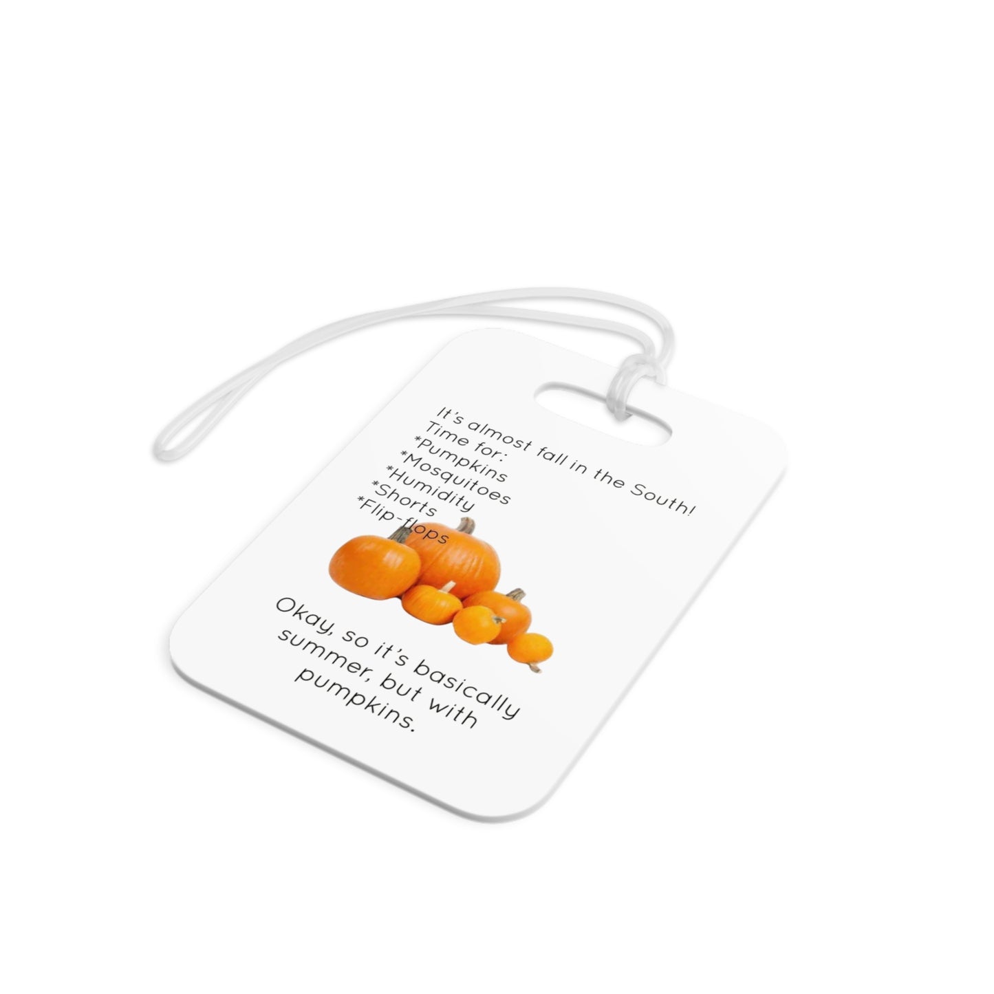 Fall In The South Luggage Tag