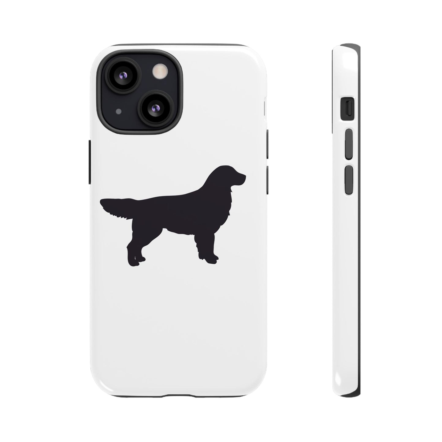 Golden Silhouette iPhone Case