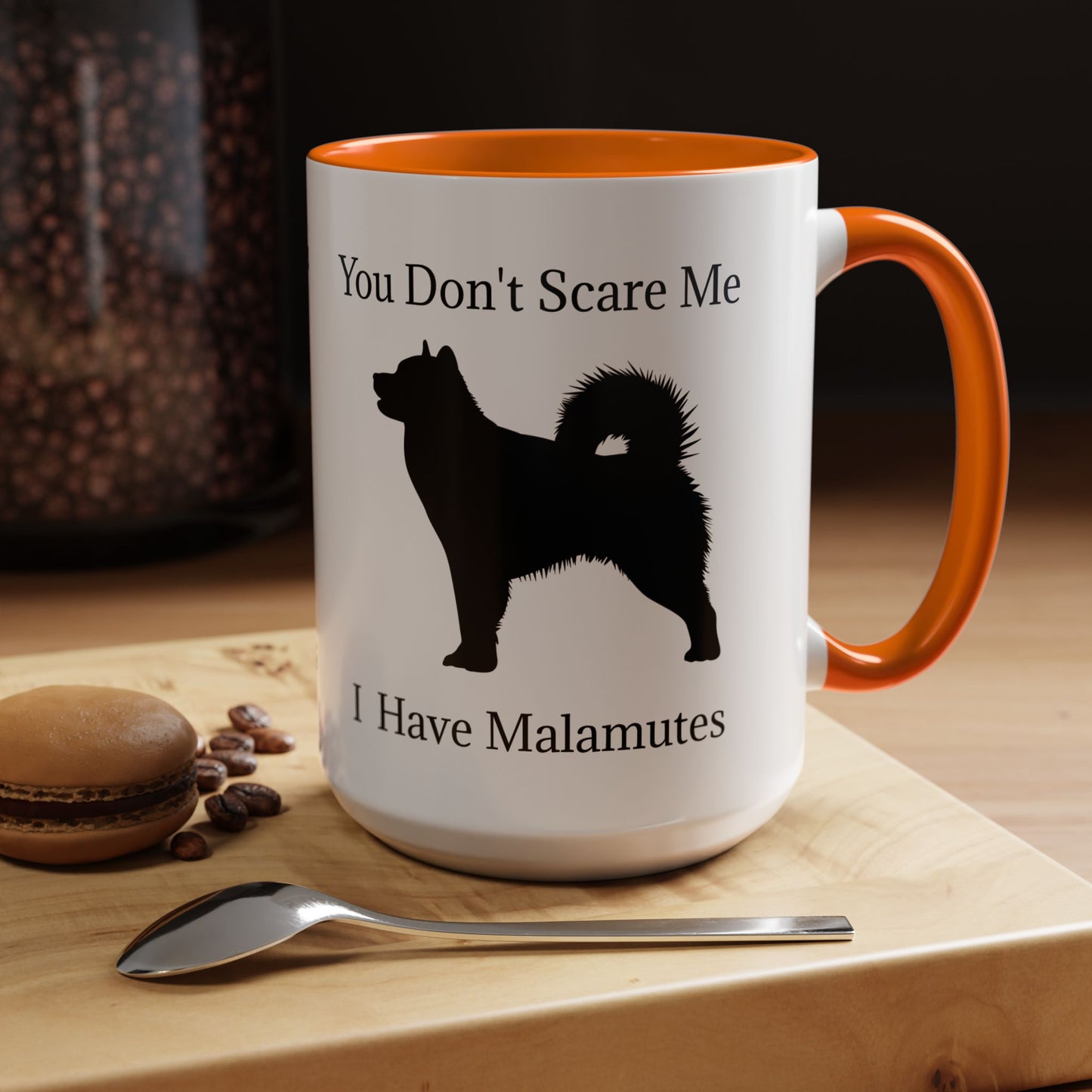 You Don't Scare Me 2-Tone Coffee Mug