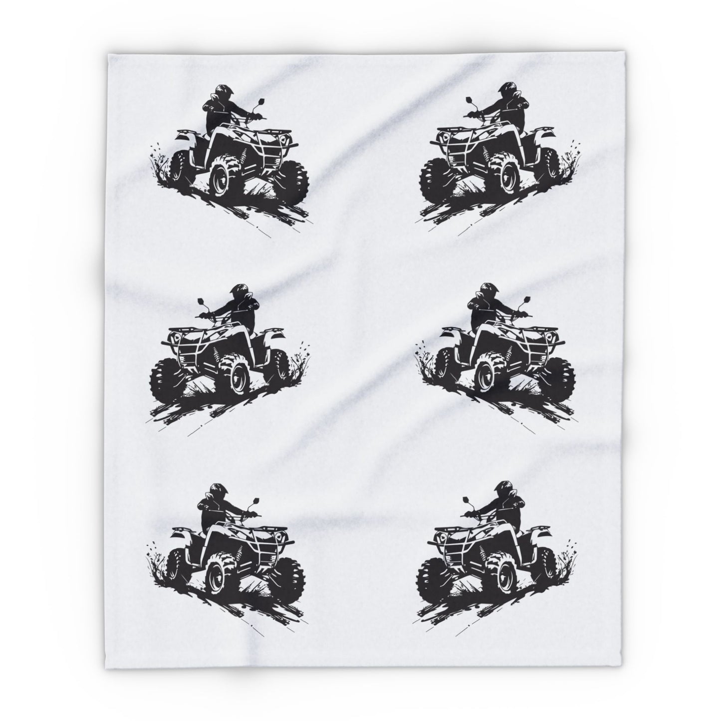 Slingin' Mud Quad Arctic Fleece Blanket