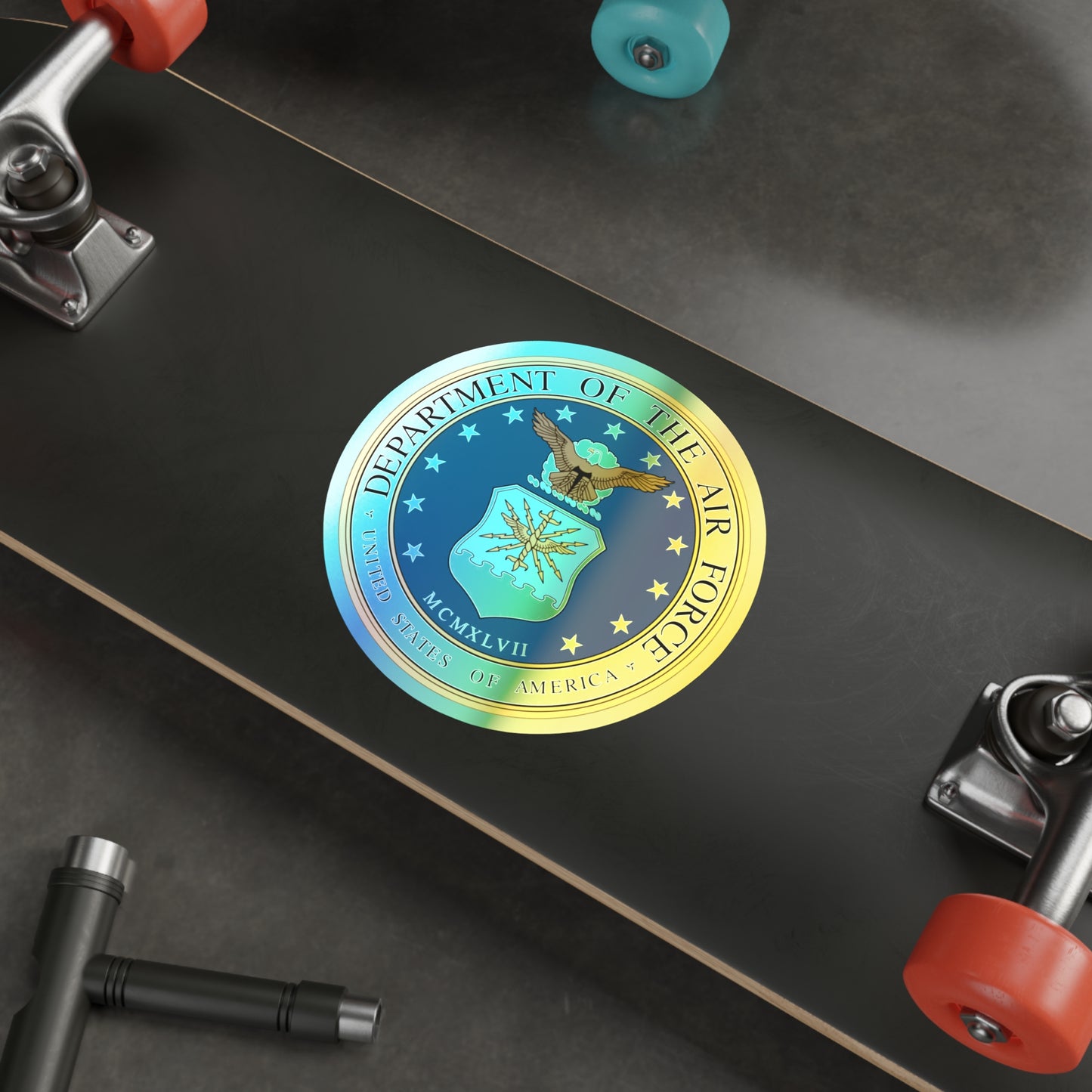 US Air Force Holographic Sticker