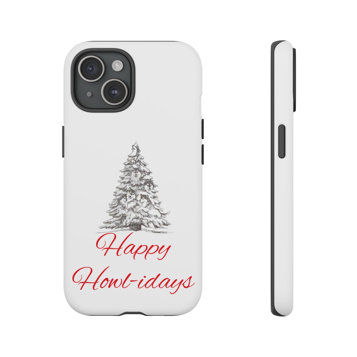 Happy Howl-idays iPhone Case