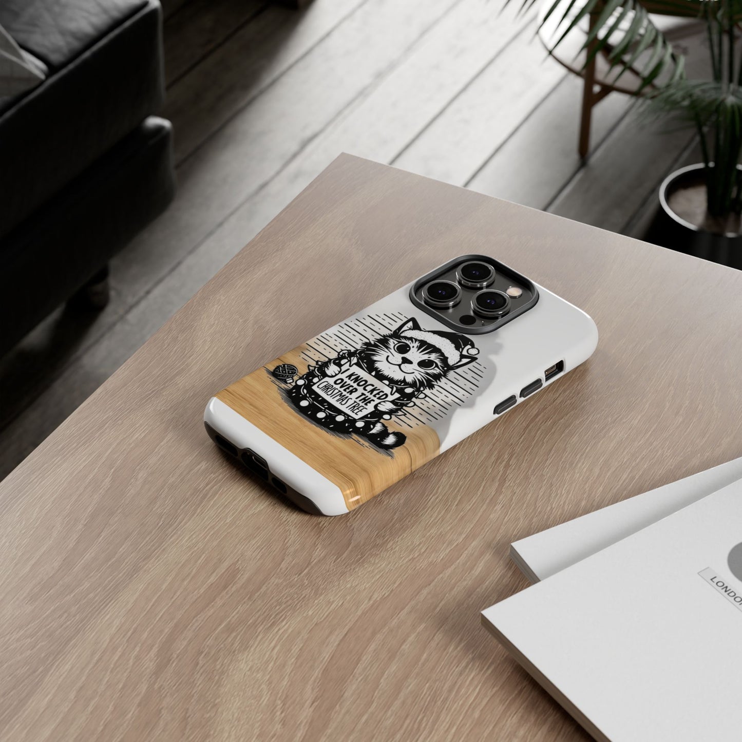 Naughty Cat iPhone Case
