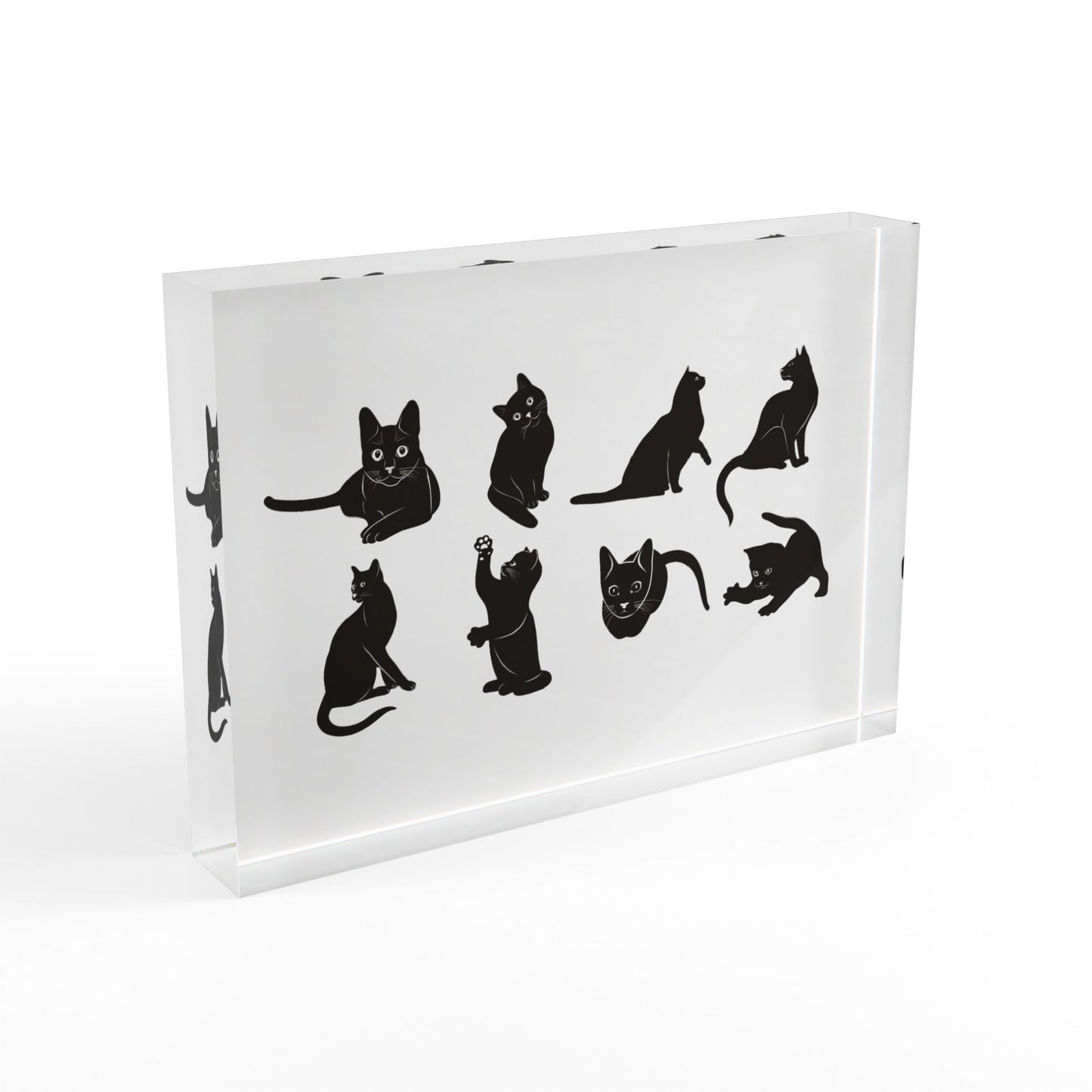 Cats Acrylic Photo Block