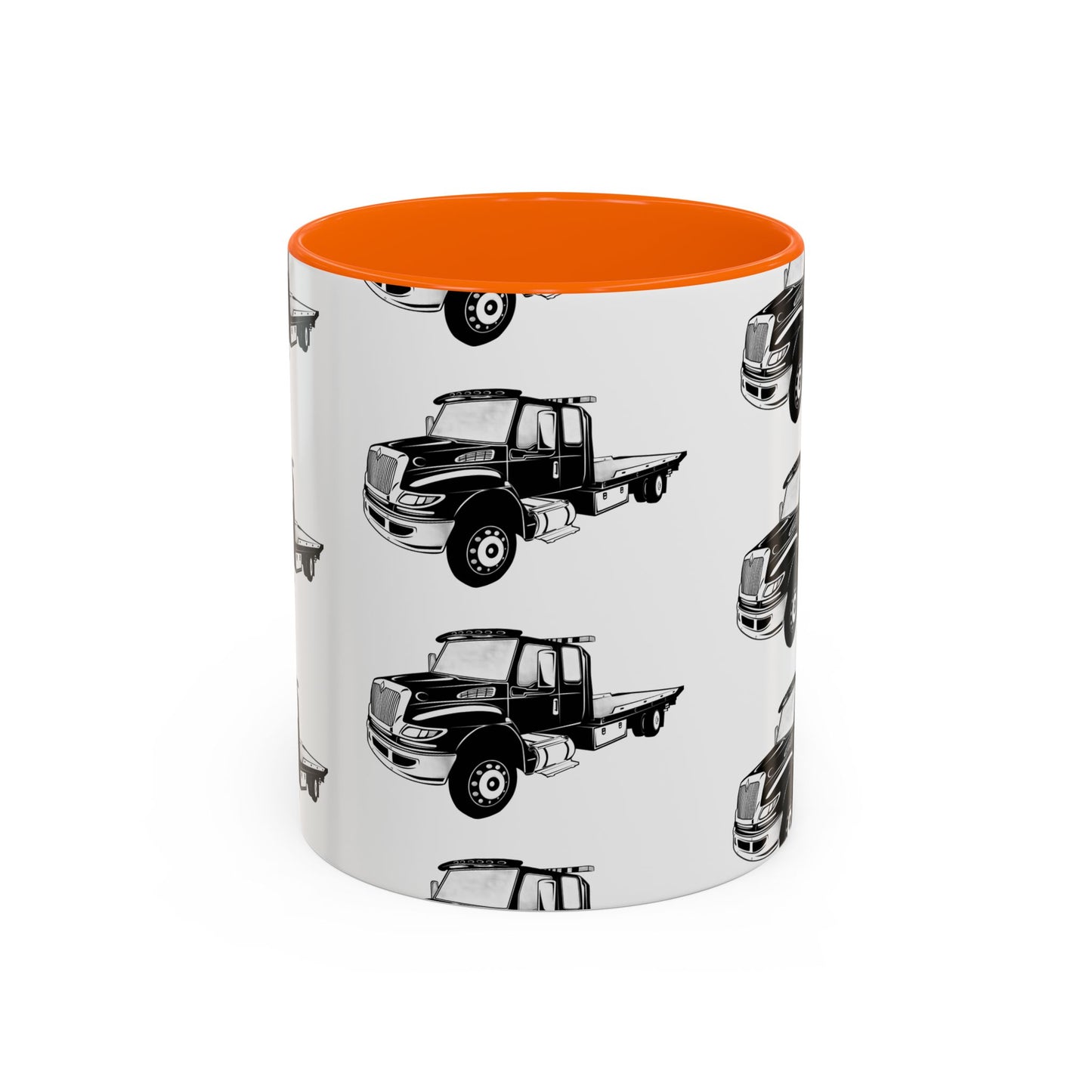 Flatbed Tow Truck 2-Tone Coffee Mug