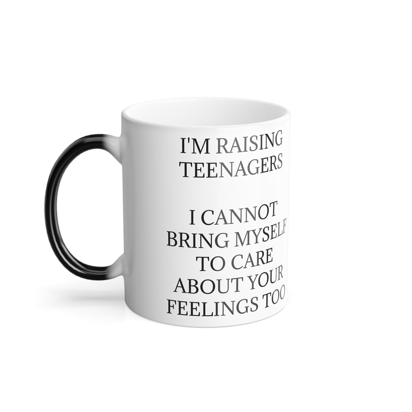 Raising Teenagers Color Changing Mug
