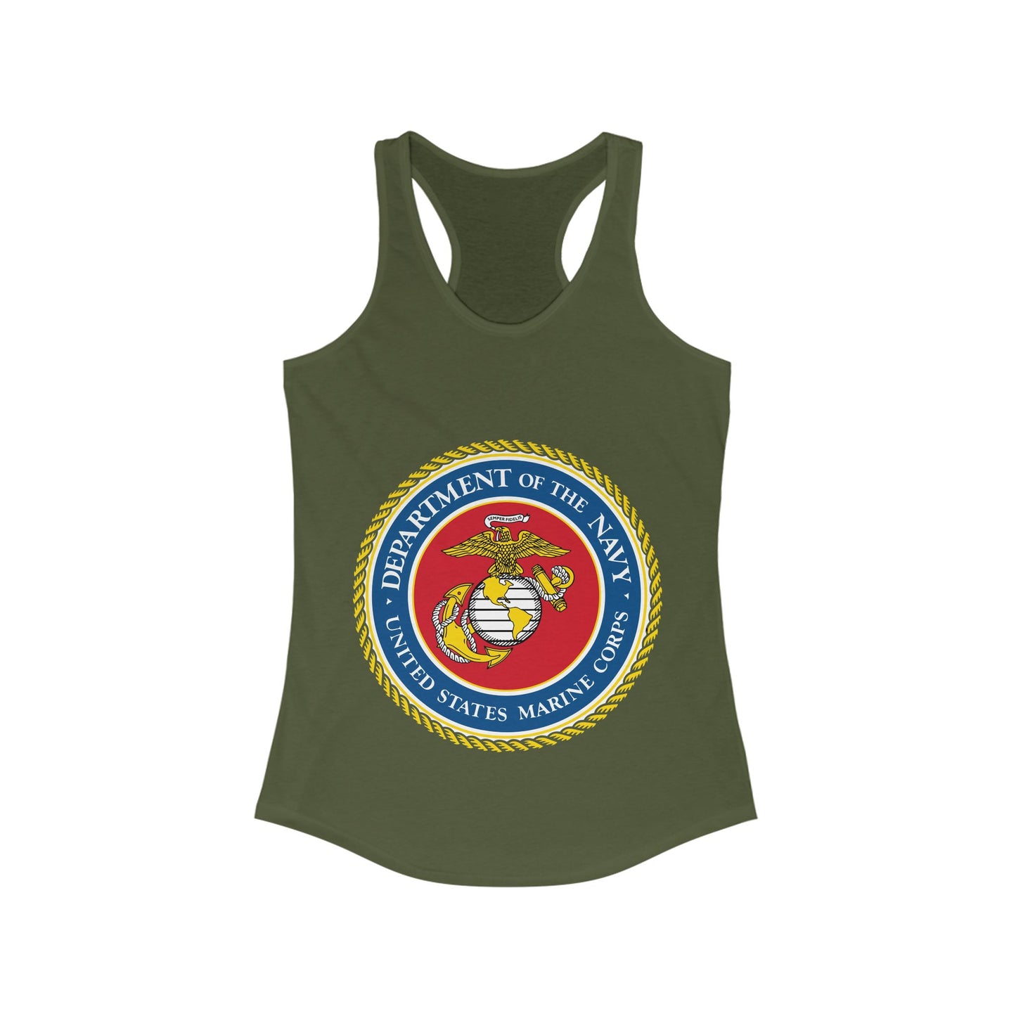 US Marine Corps Women's Racerback Tank