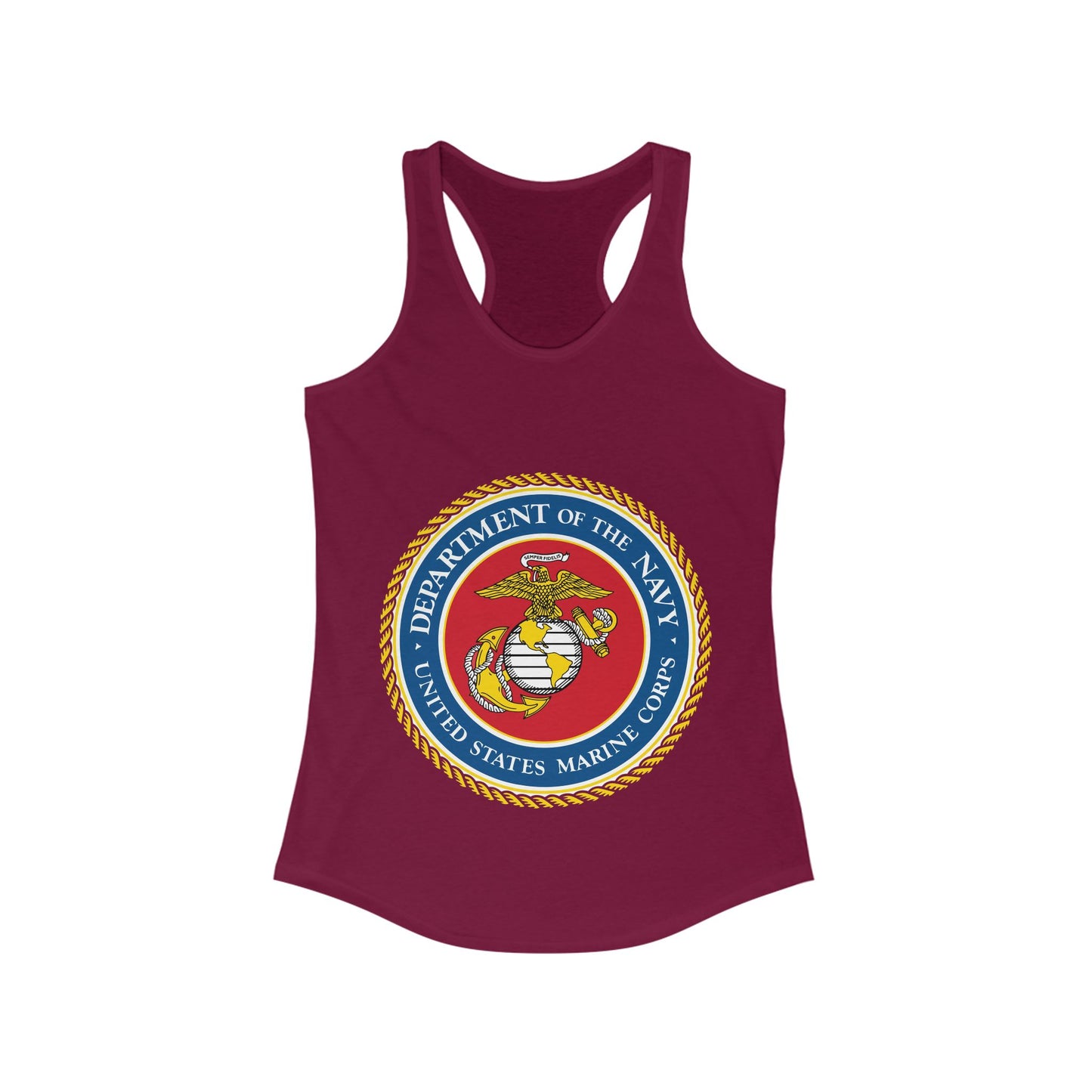 US Marine Corps Women's Racerback Tank