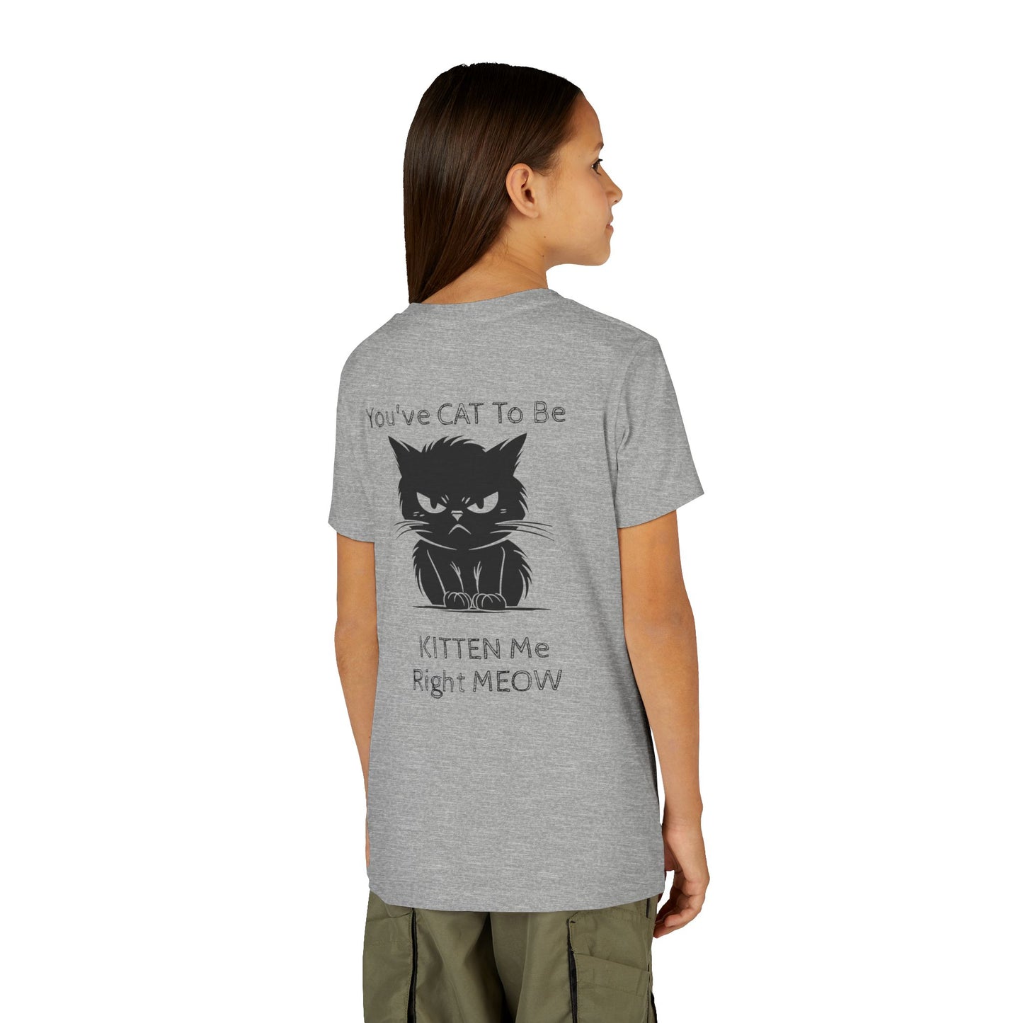Kitten Me Youth Unisex Short Sleeve Crewneck Tee
