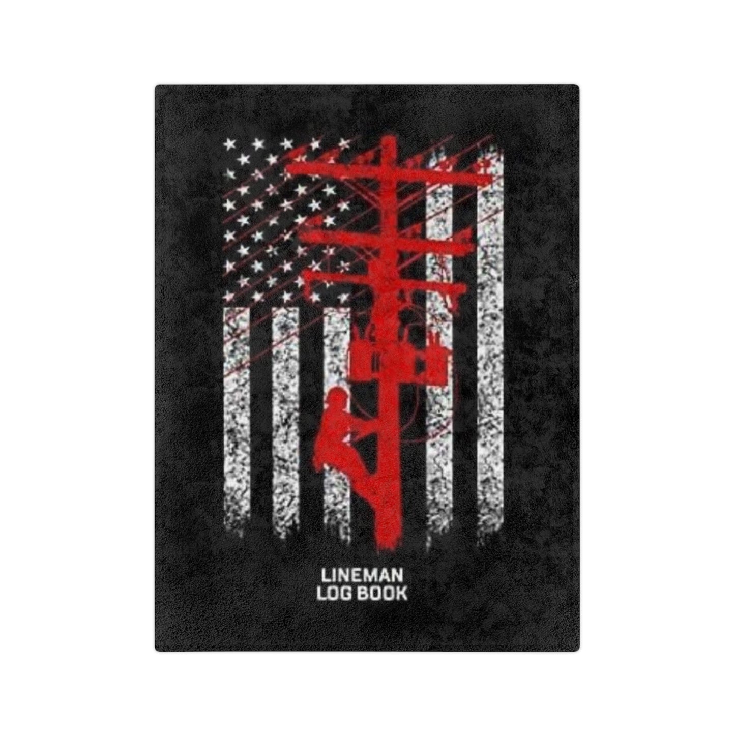 Lineman Velveteen Microfiber Blanket