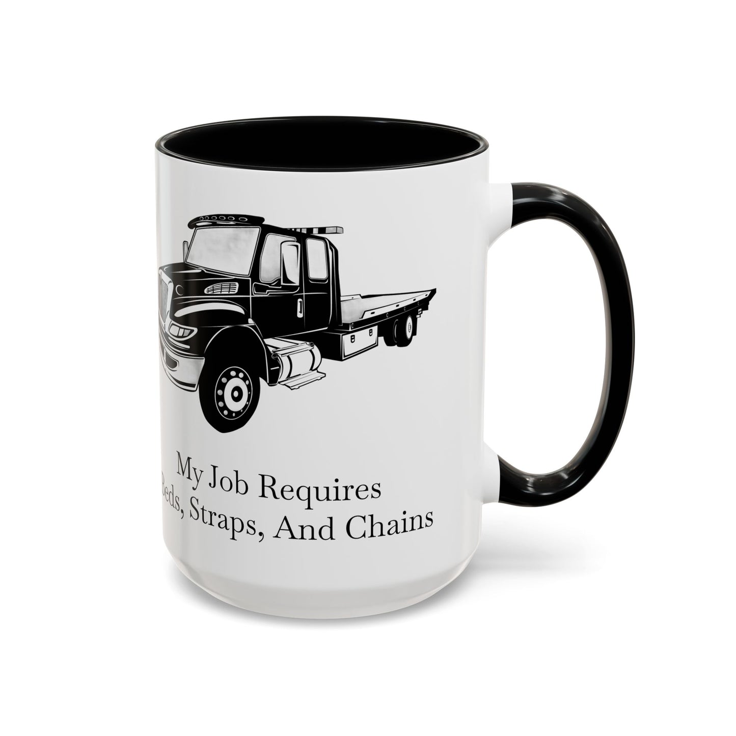 Beds, Straps, And Chains 2-Tone Coffee Mug