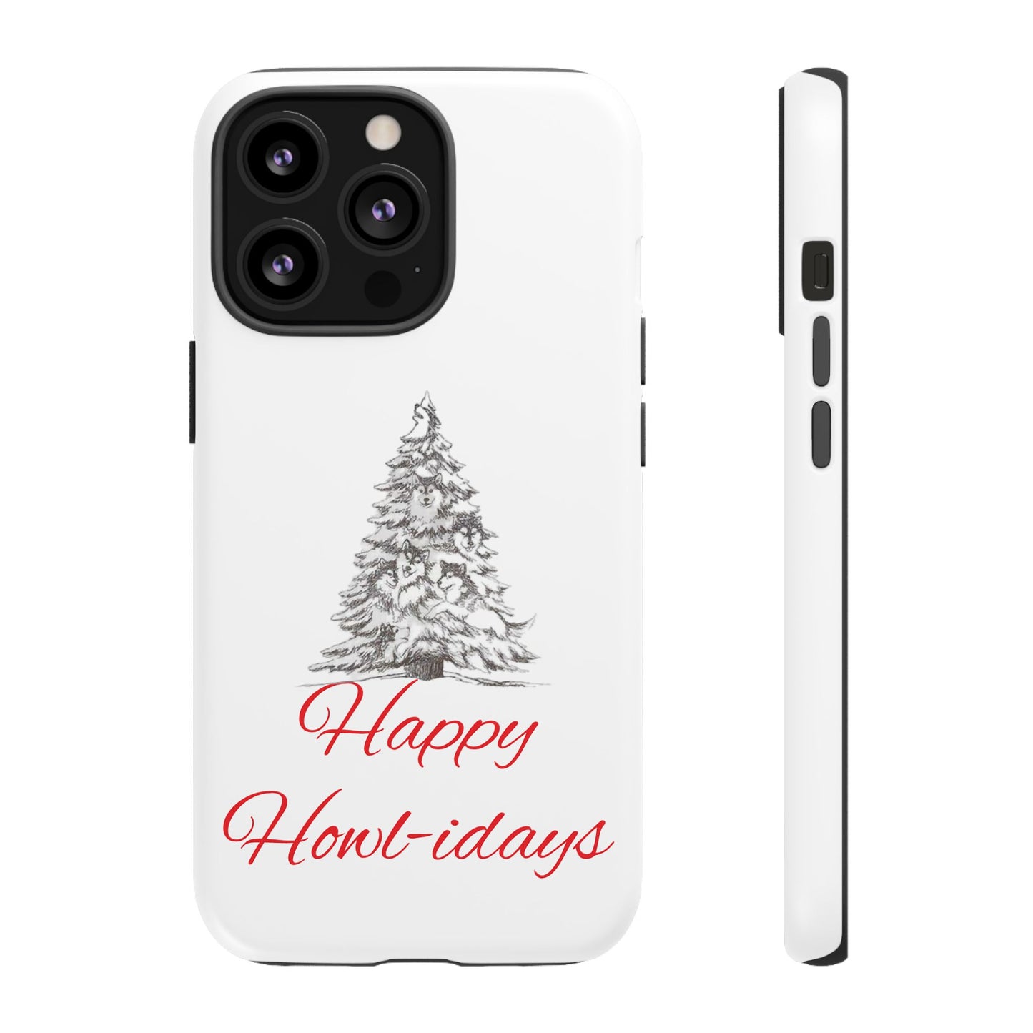 Happy Howl-idays iPhone Case