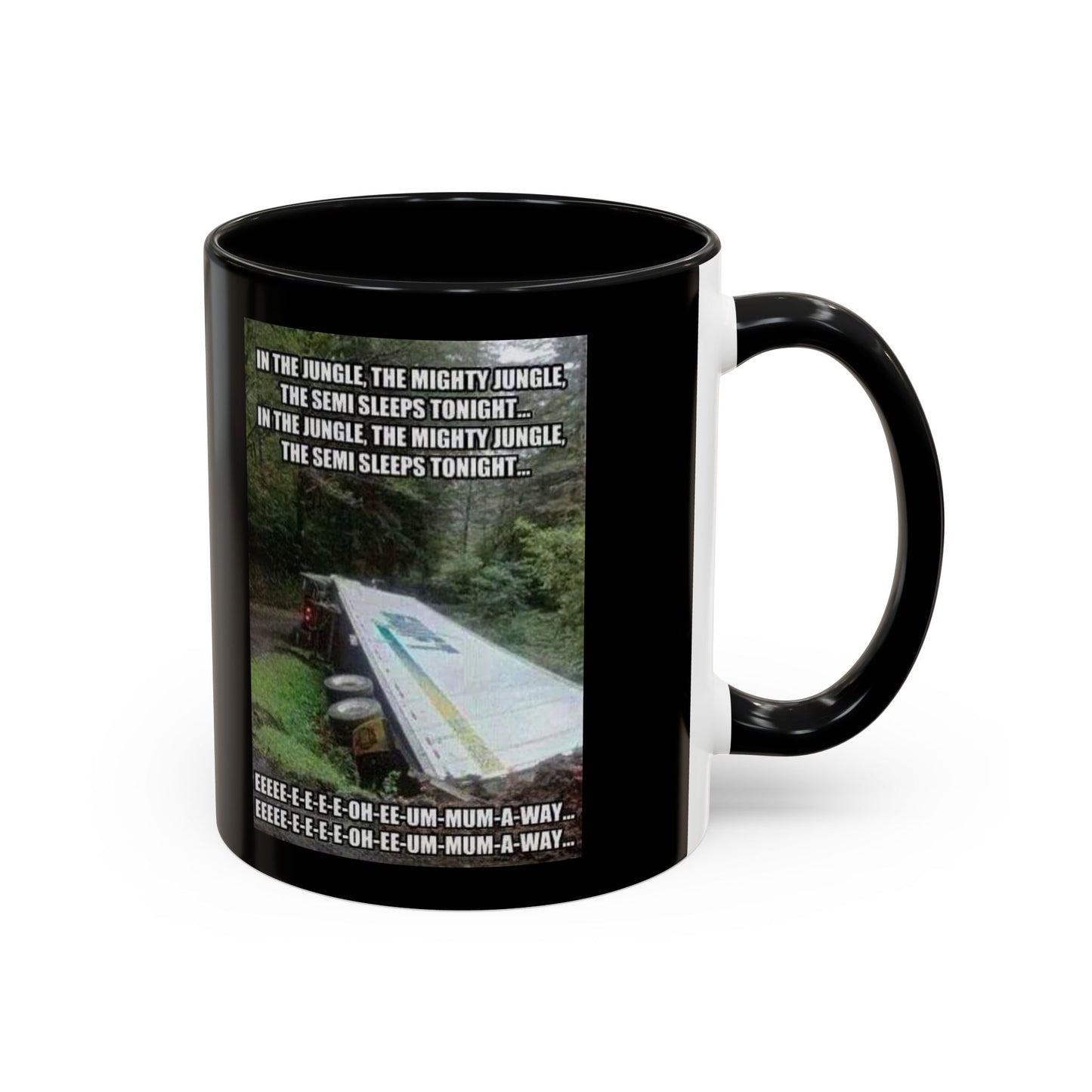 Semi Sleeps 2-Tone Coffee Mug