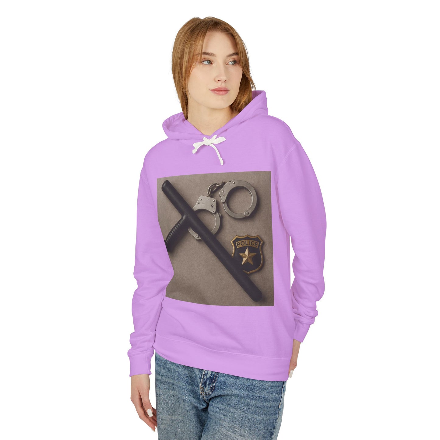 Law Enforcement Appreciation Unisex Lightweight Hoodie