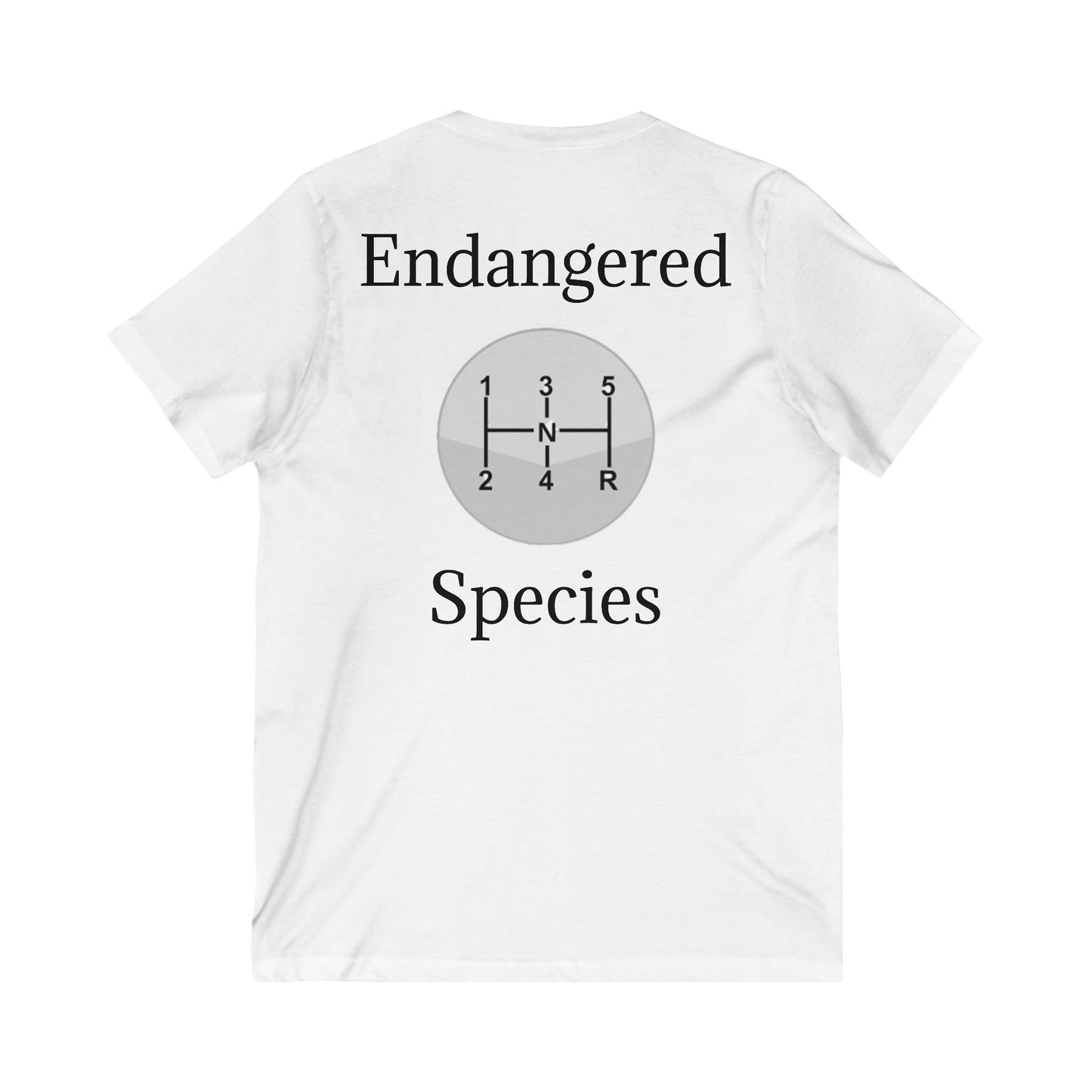 Endangered Species Unisex Short Sleeve V-Neck Tee