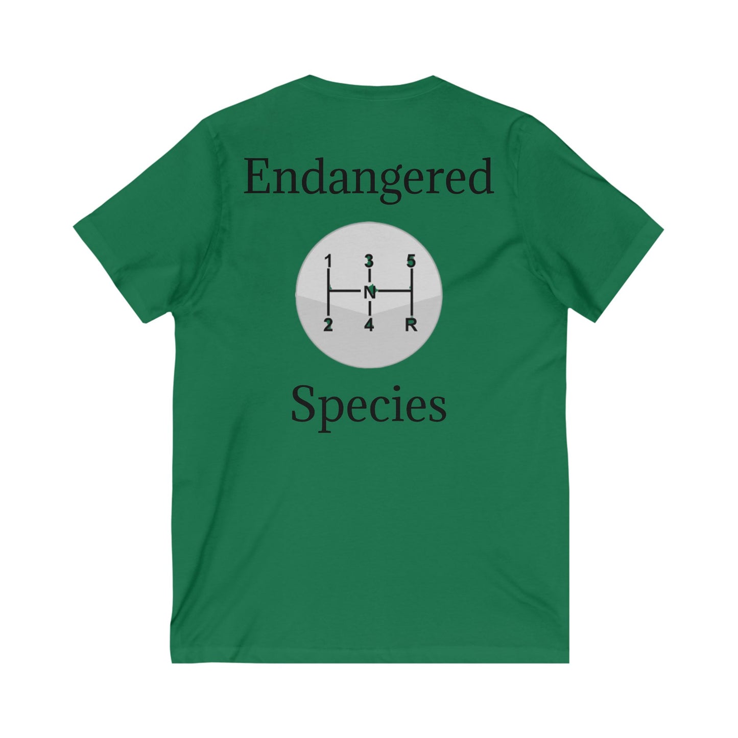 Endangered Species Unisex Short Sleeve V-Neck Tee