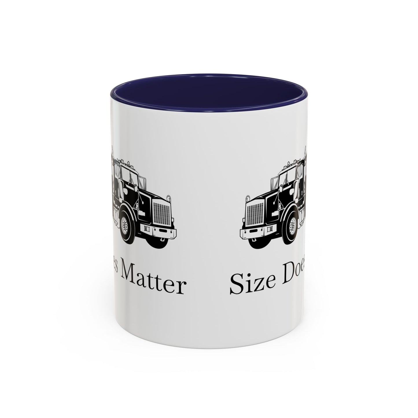 Size Does Matter 2-Tone Coffee Mug