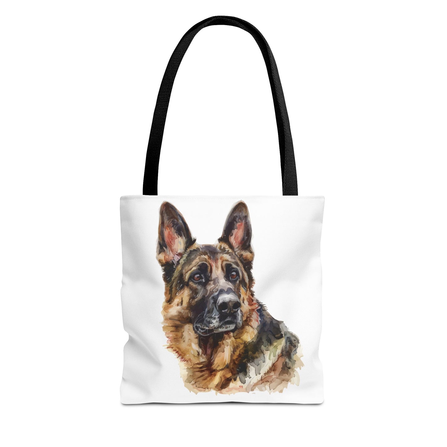 German Shepherd Head Tote Bag