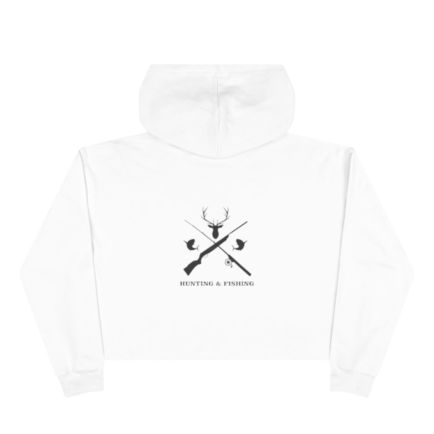 Hunting/Fishing Women's Crop Hoodie