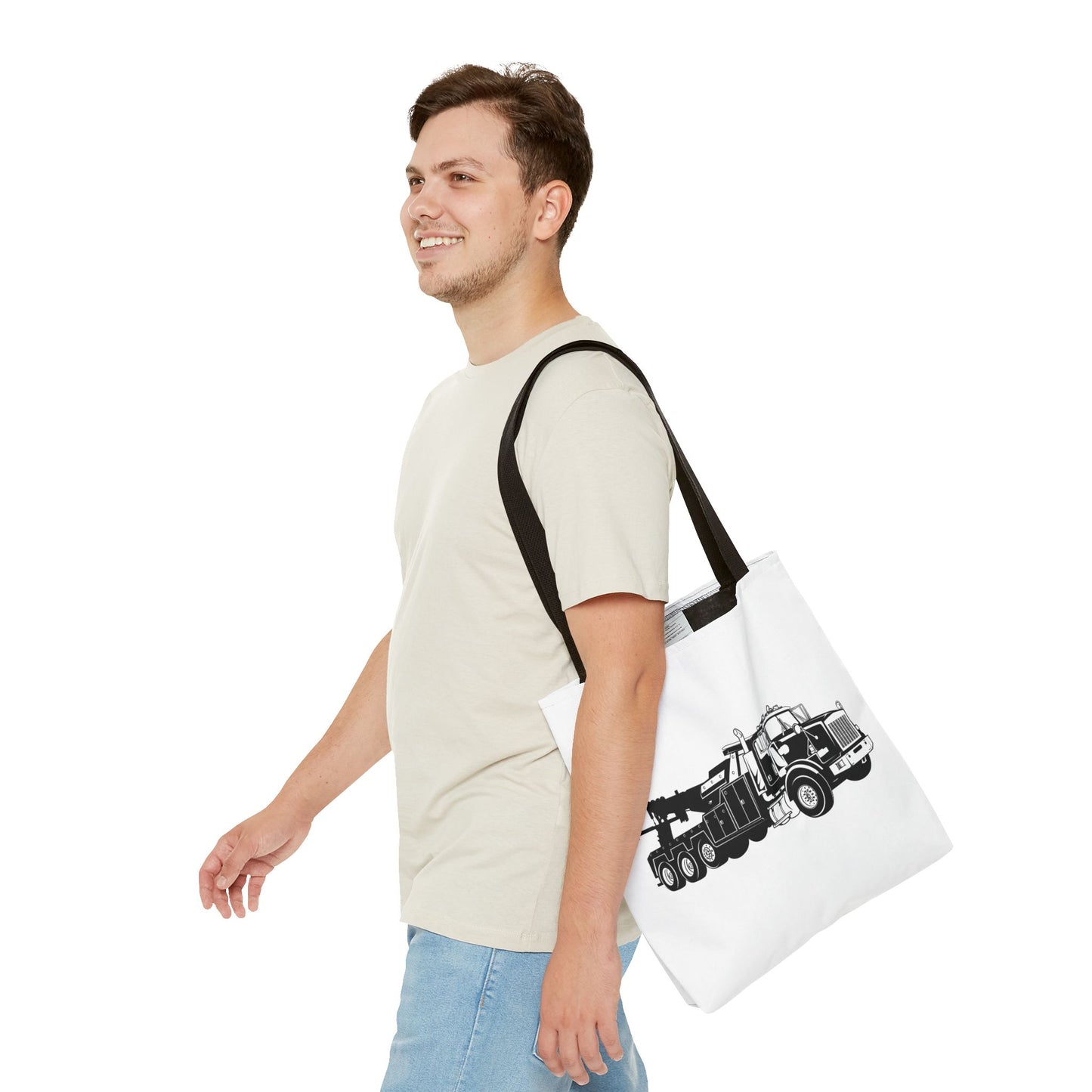 Heavy Tow Truck Tote Bag