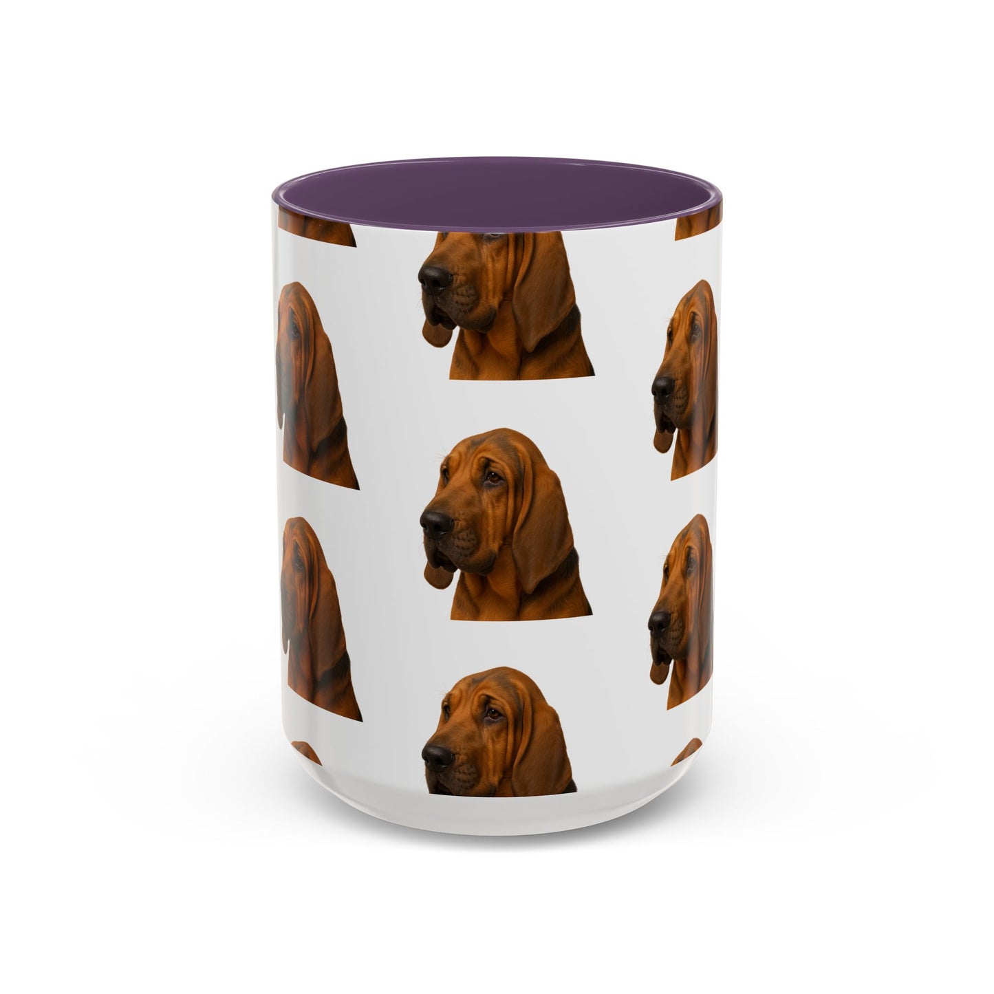 Bloodhound Head 2-Tone Coffee Mug