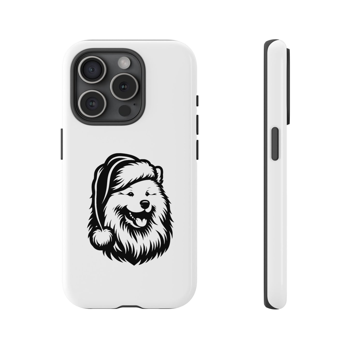 Santa Paws Samoyed iPhone Case
