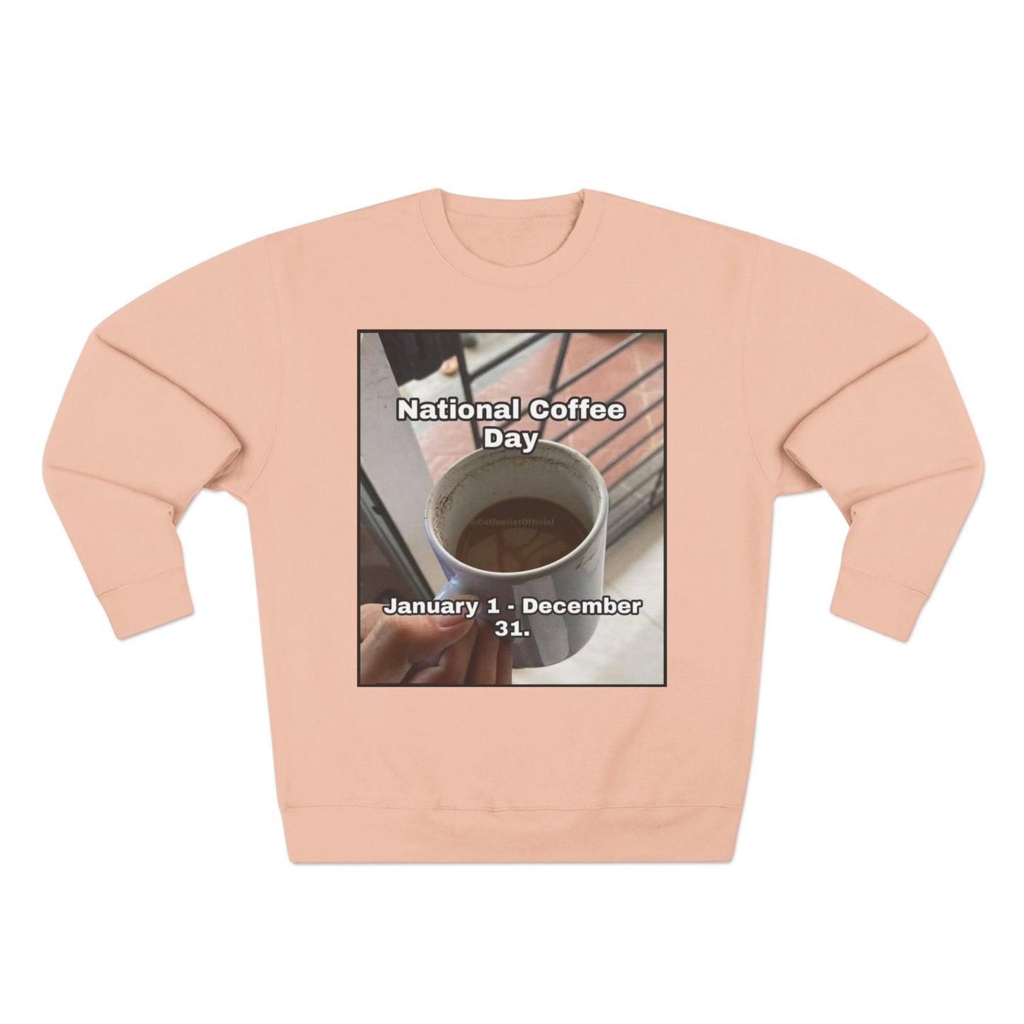 National Coffee Day Unisex Crewneck Sweatshirt