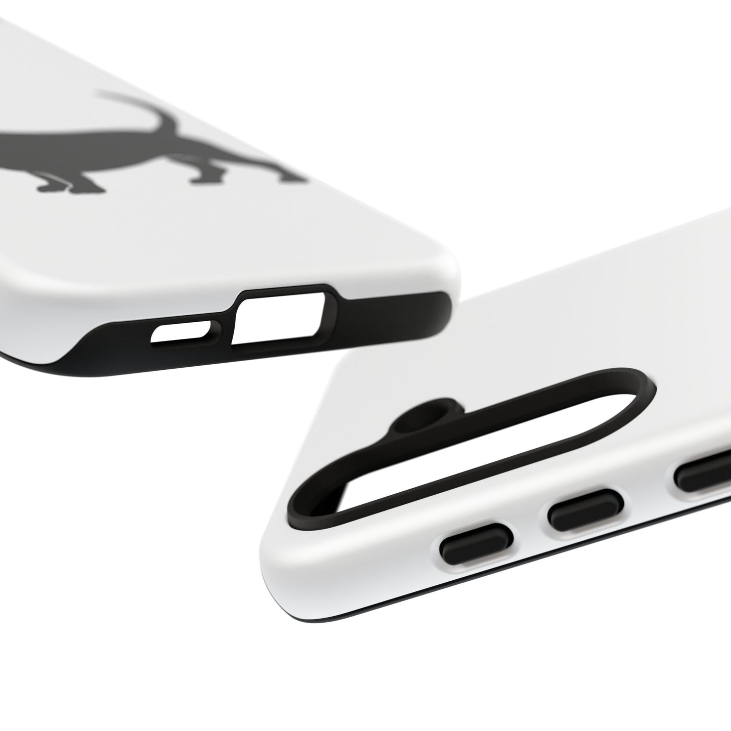 Basset Hound Silhouette Samsung Case