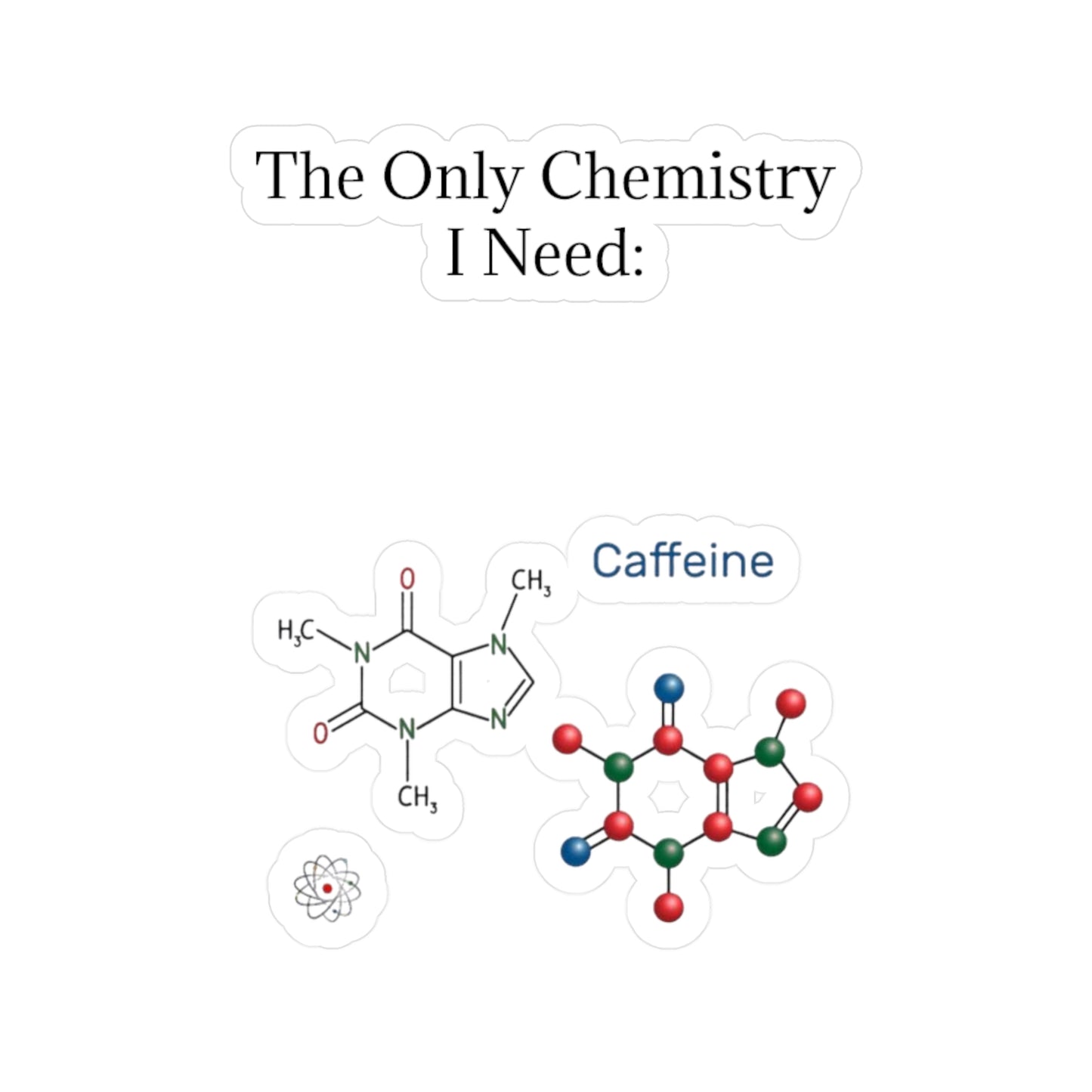 Chemistry Lesson Vinyl Decal