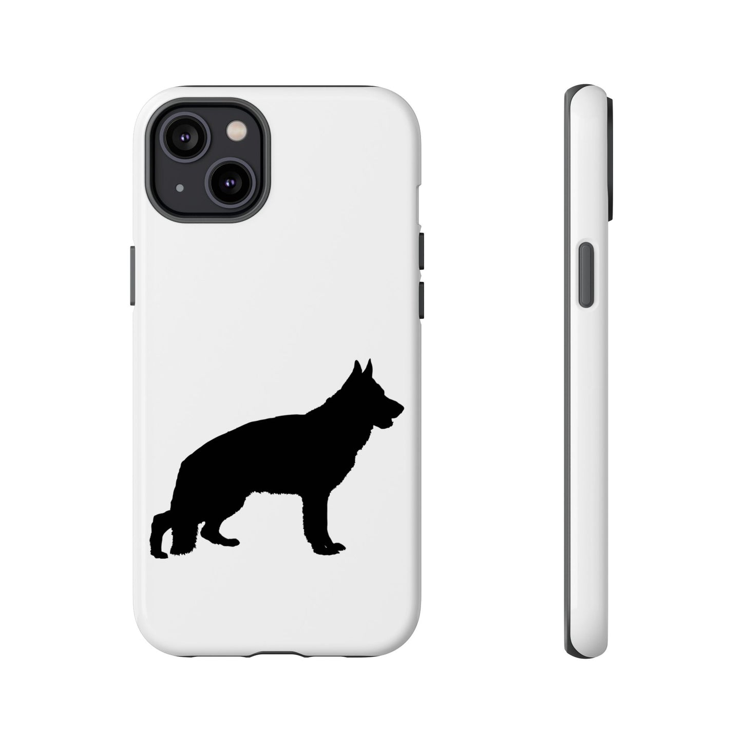 German Shepherd Silhouette iPhone Case