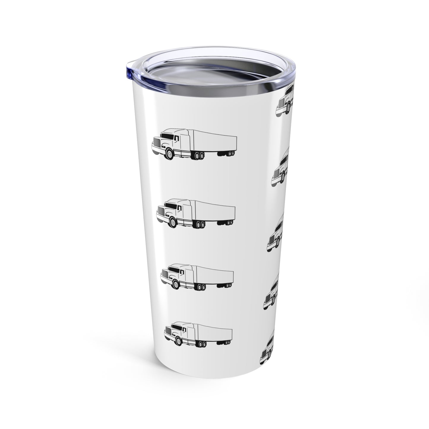 Semi Truck Tumbler