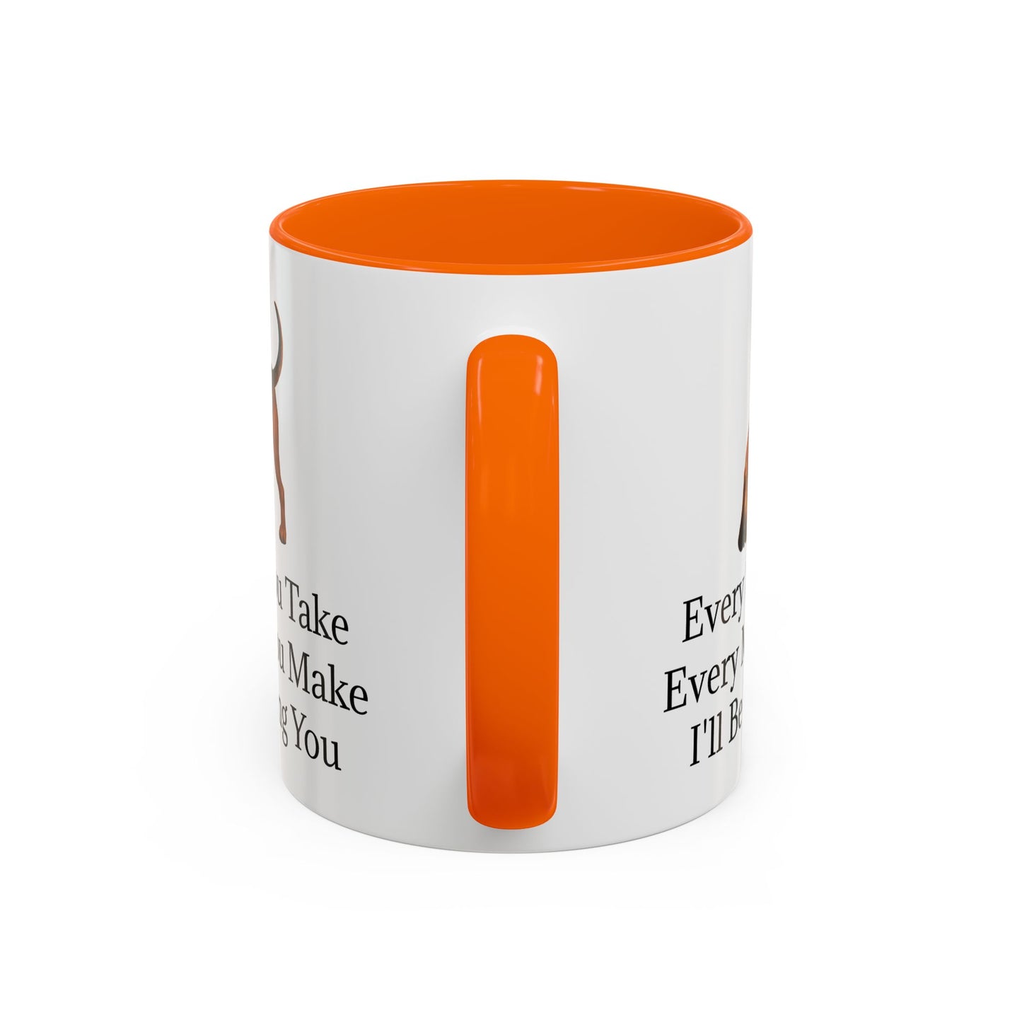 Tracking You 2-Tone Coffee Mug