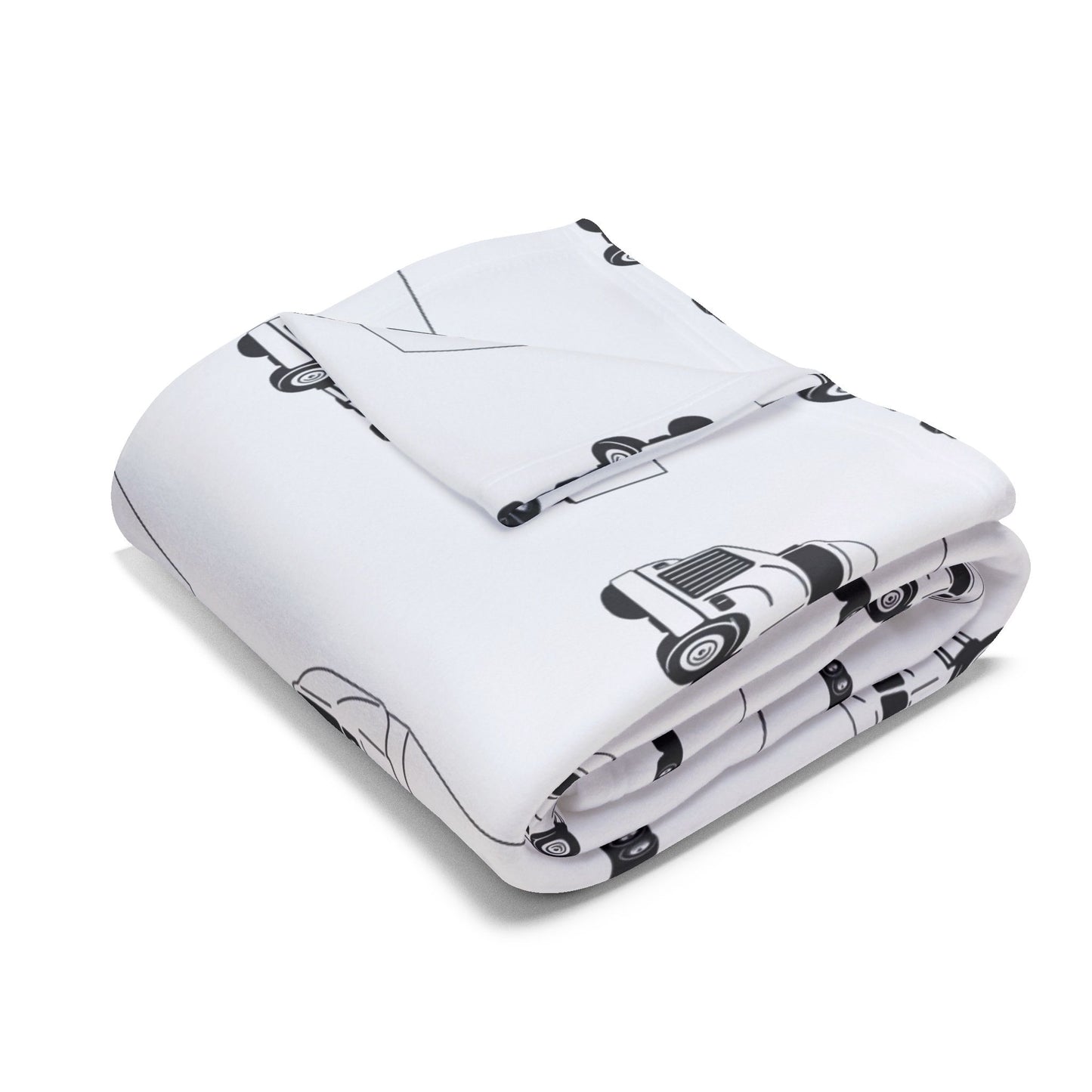 Semi Truck Arctic Fleece Blanket
