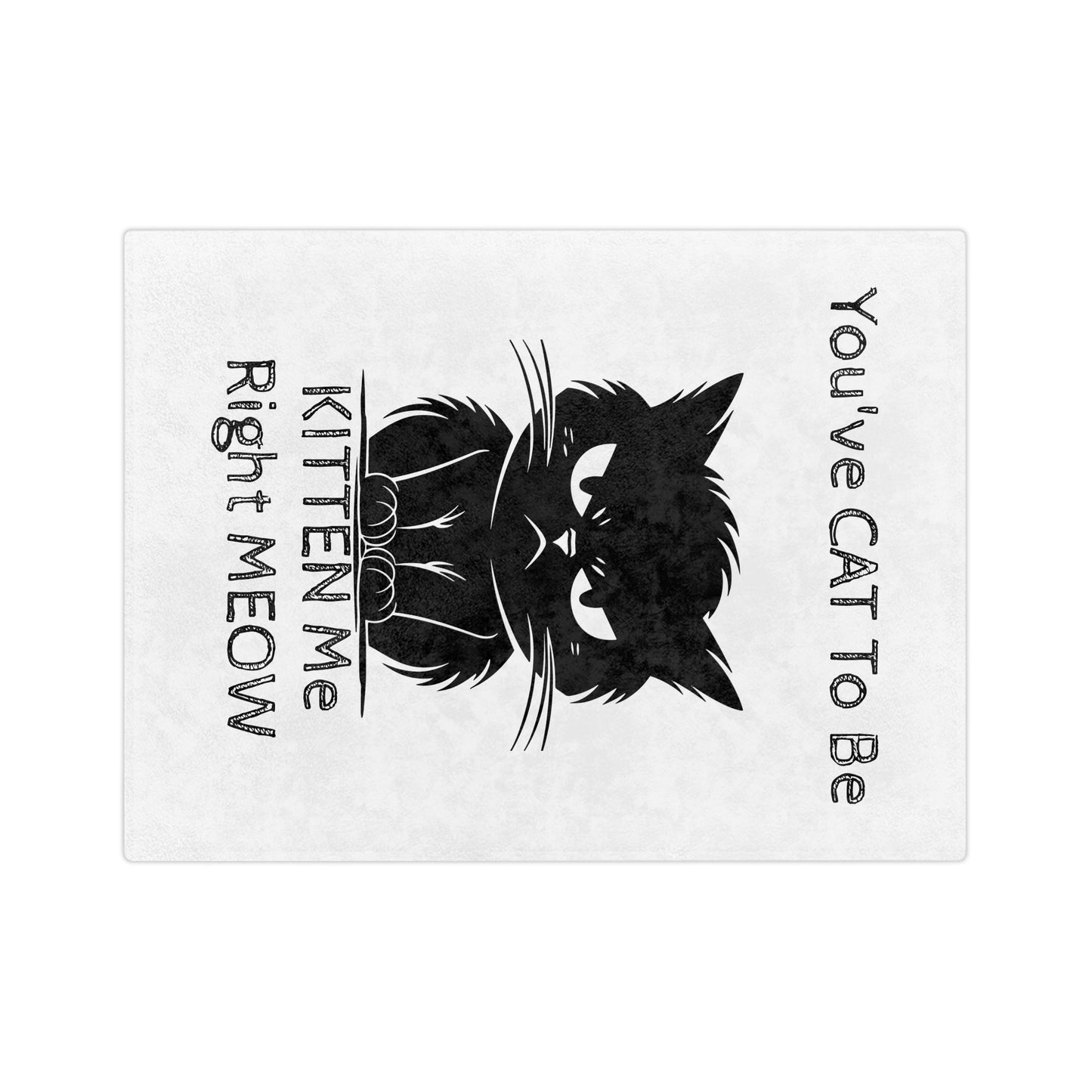 Kitten Me Velveteen Microfiber Blanket
