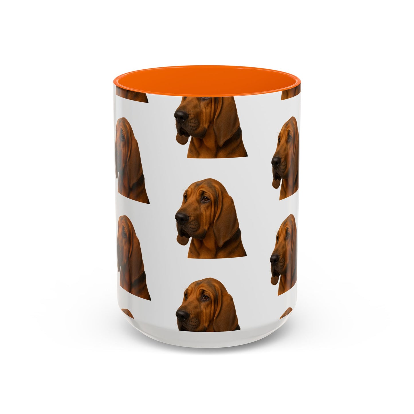 Bloodhound Head 2-Tone Coffee Mug