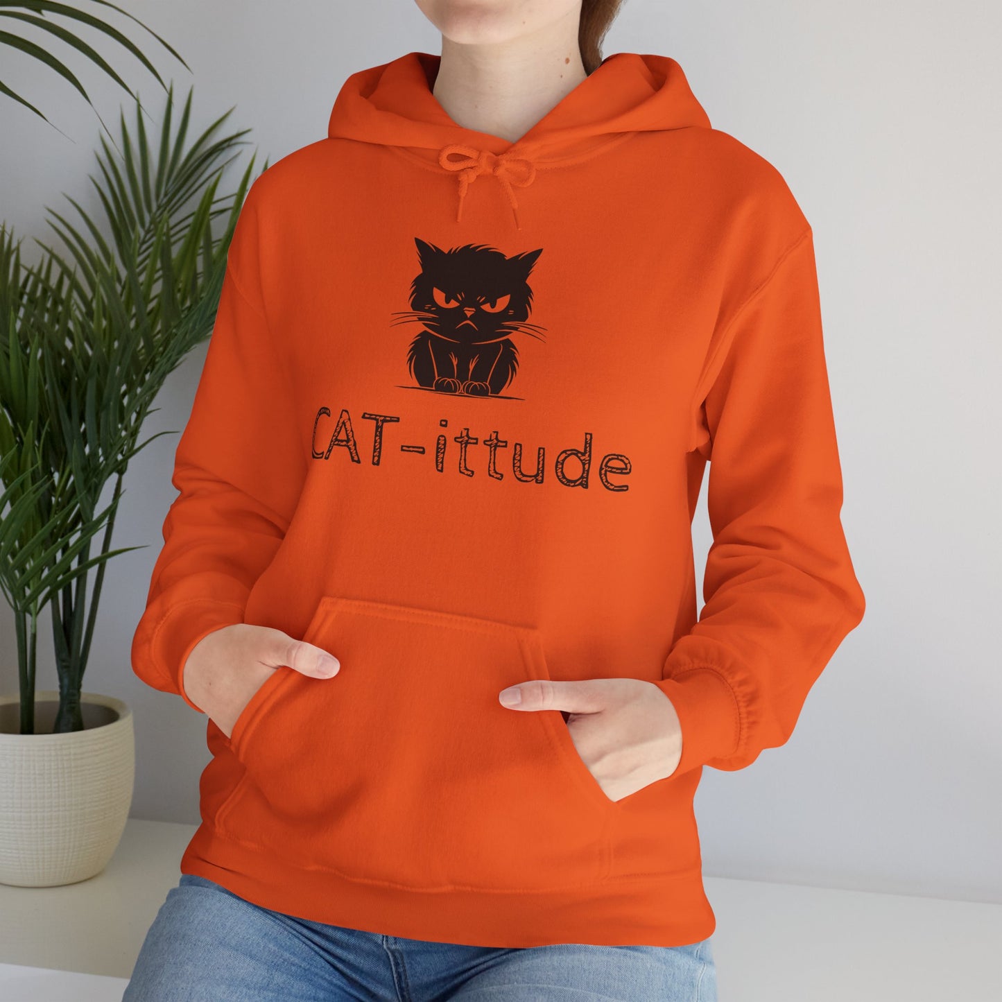 CAT-ittude Unisex Hoodie