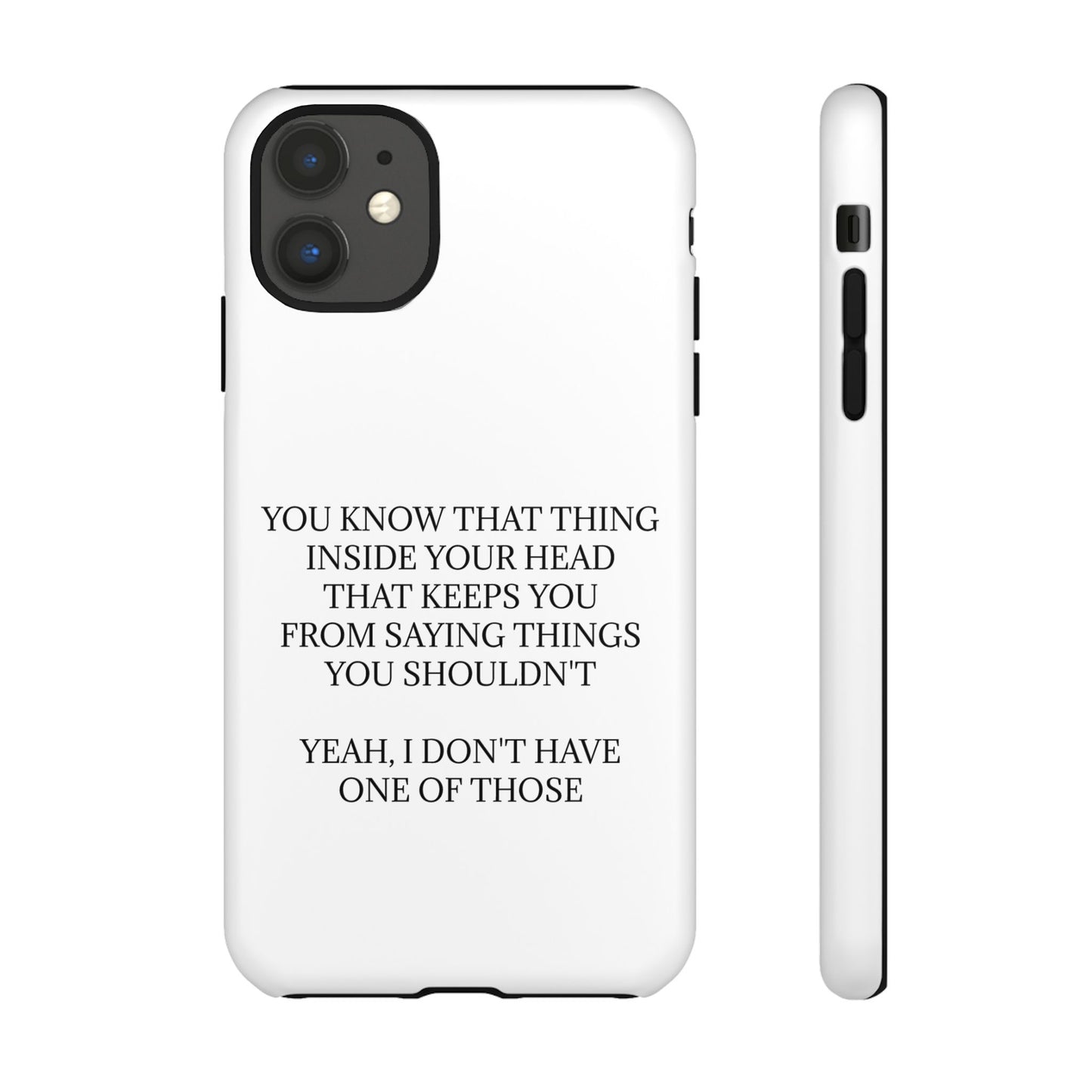 No Filter iPhone Case
