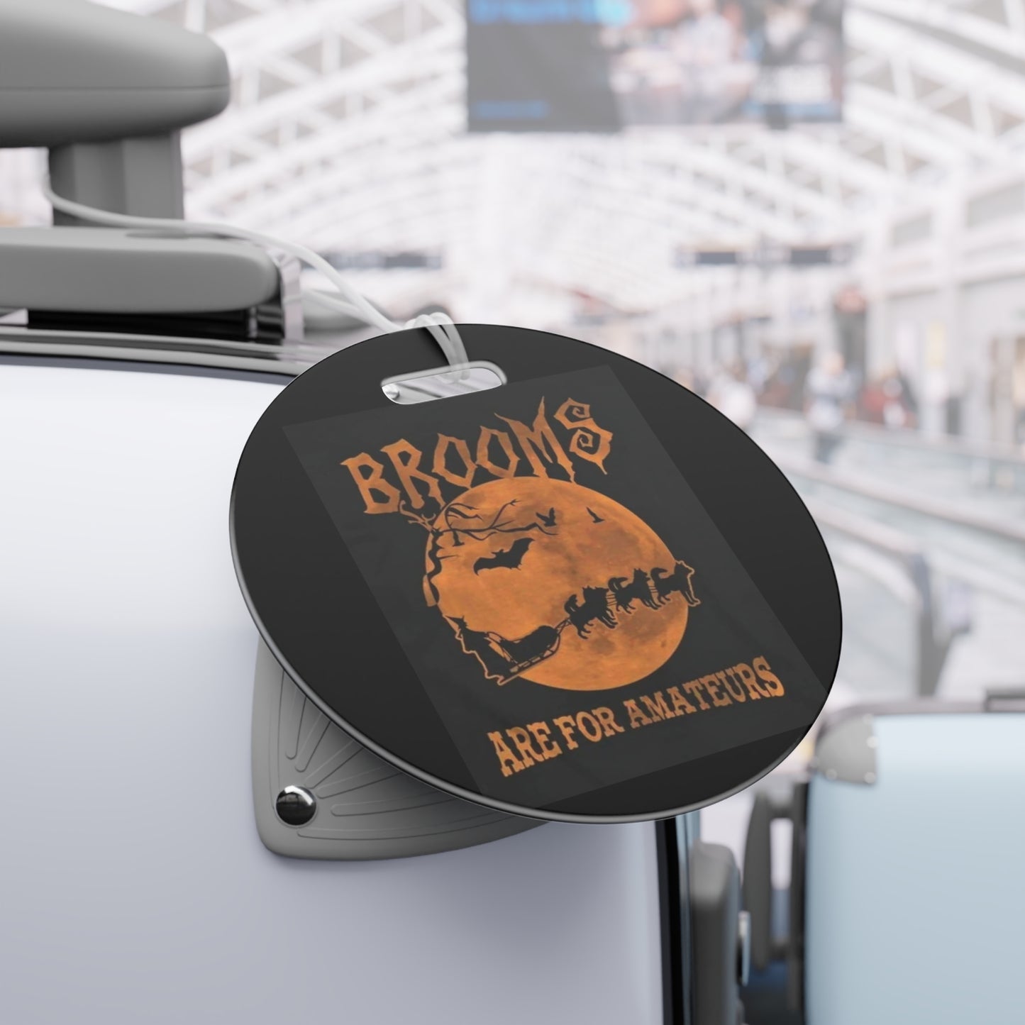 Brooms Are For Amateurs Luggage Tag