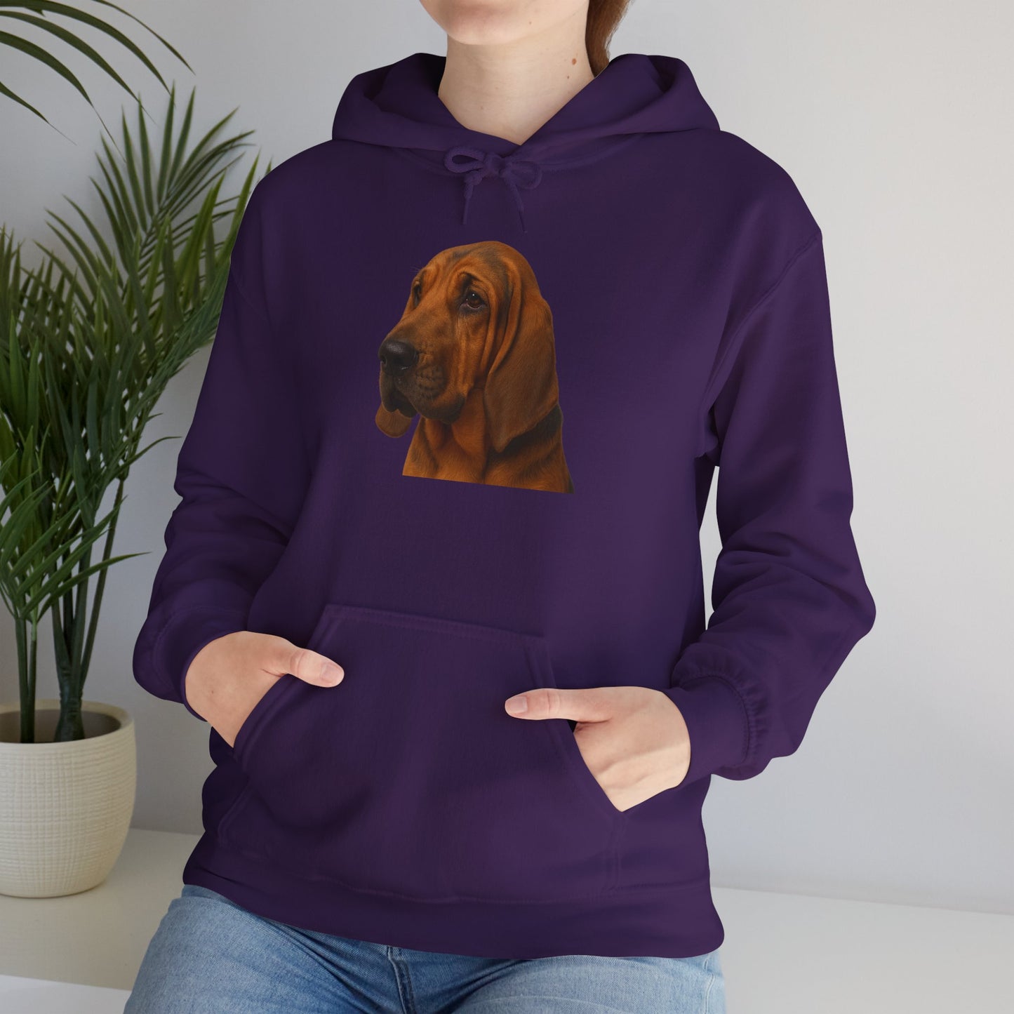 Bloodhound Head Unisex Hoodie
