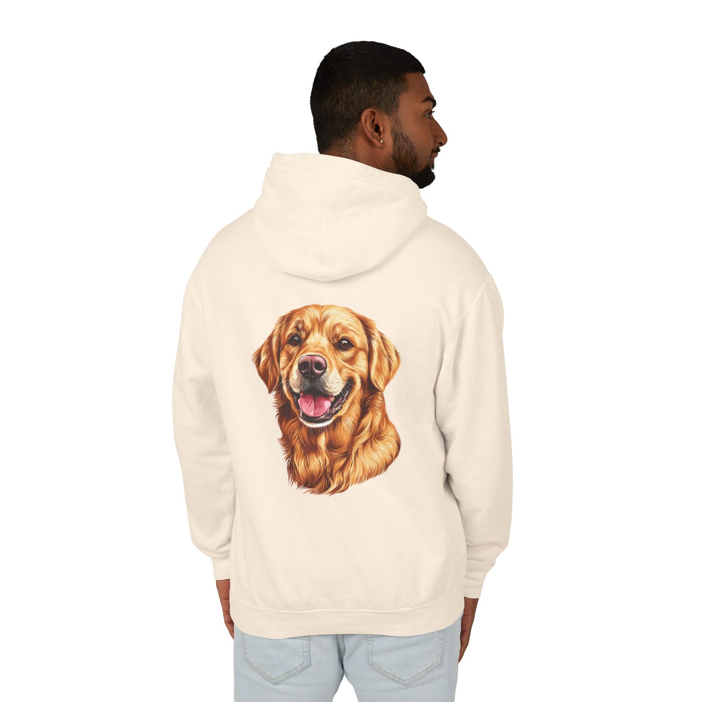Golden Head Unisex Lightweight Hoodie
