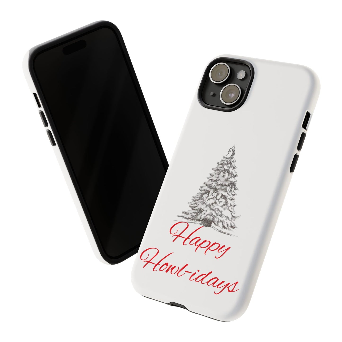 Happy Howl-idays iPhone Case