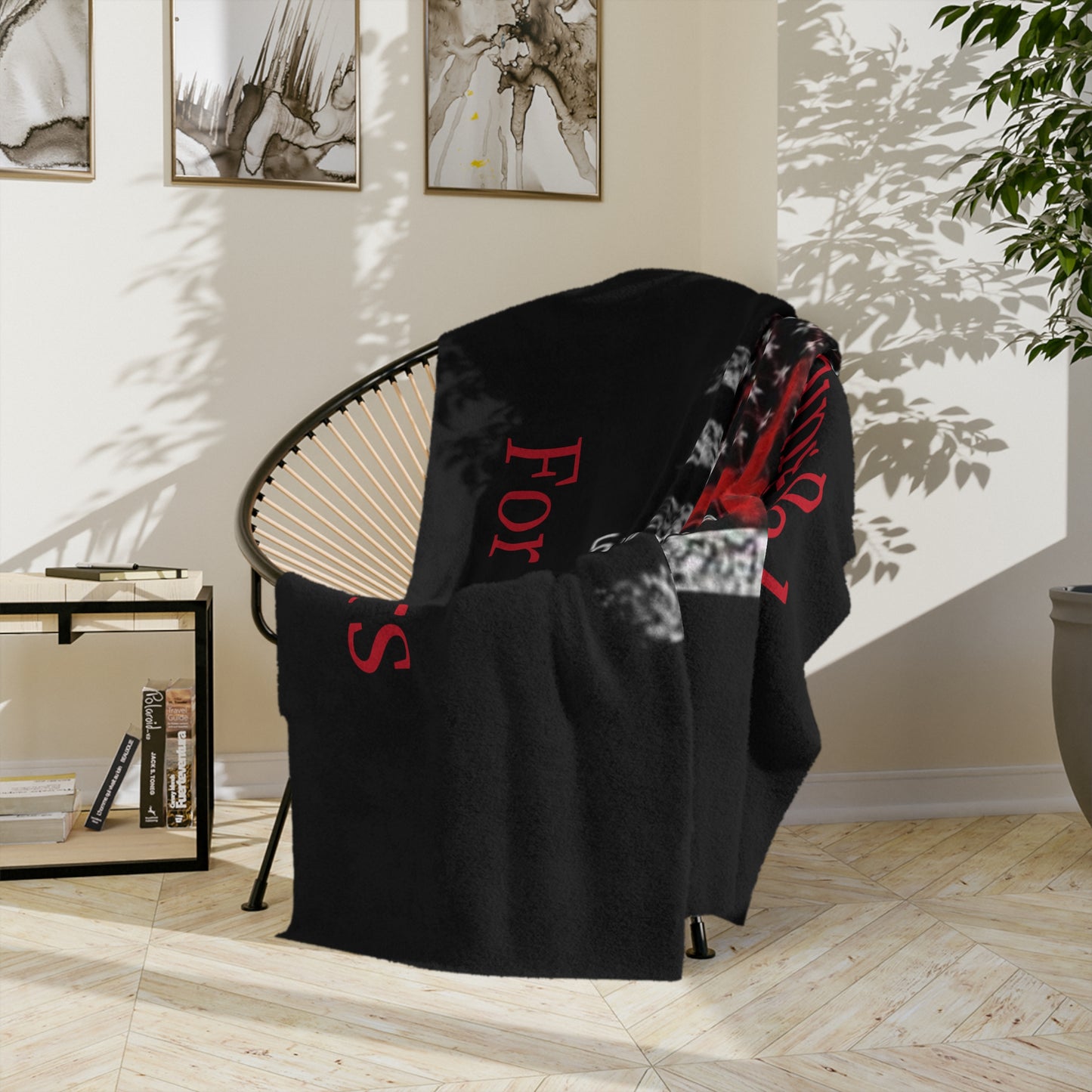 Climbing Poles Velveteen Microfiber Blanket