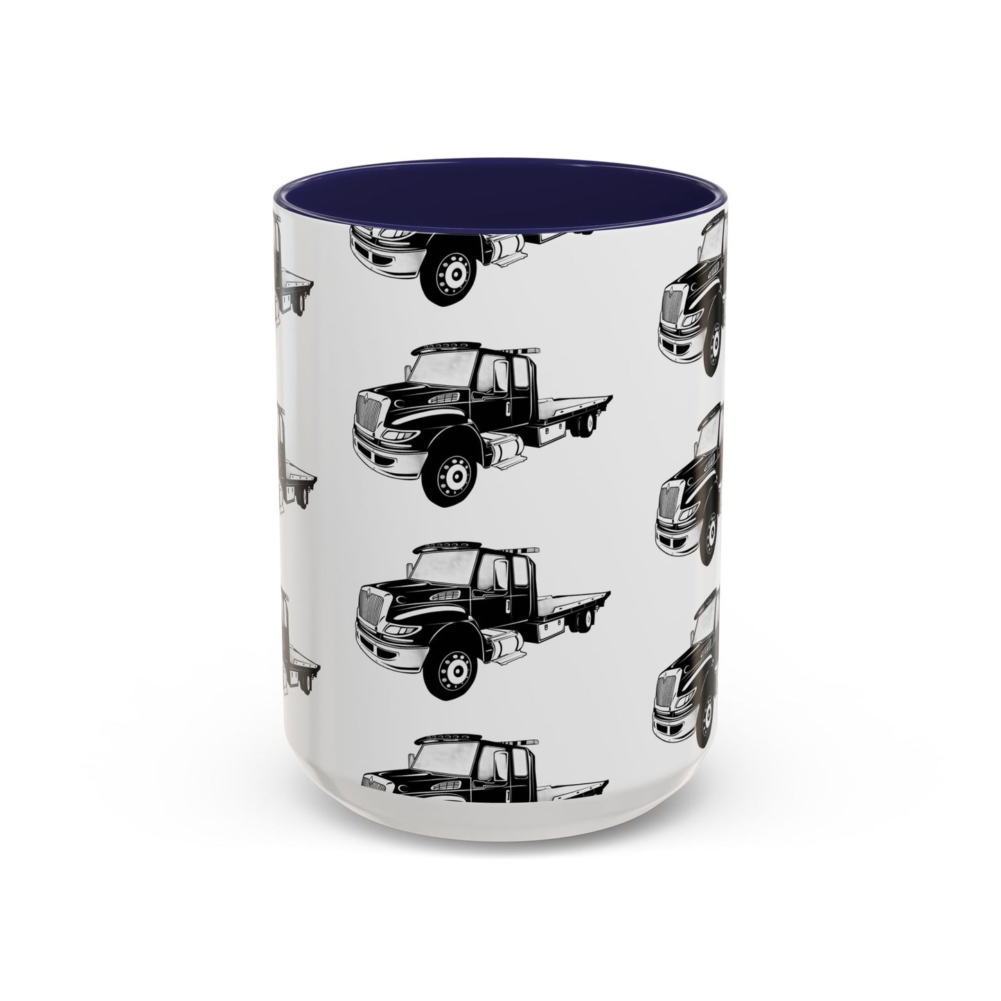 Flatbed Tow Truck 2-Tone Coffee Mug