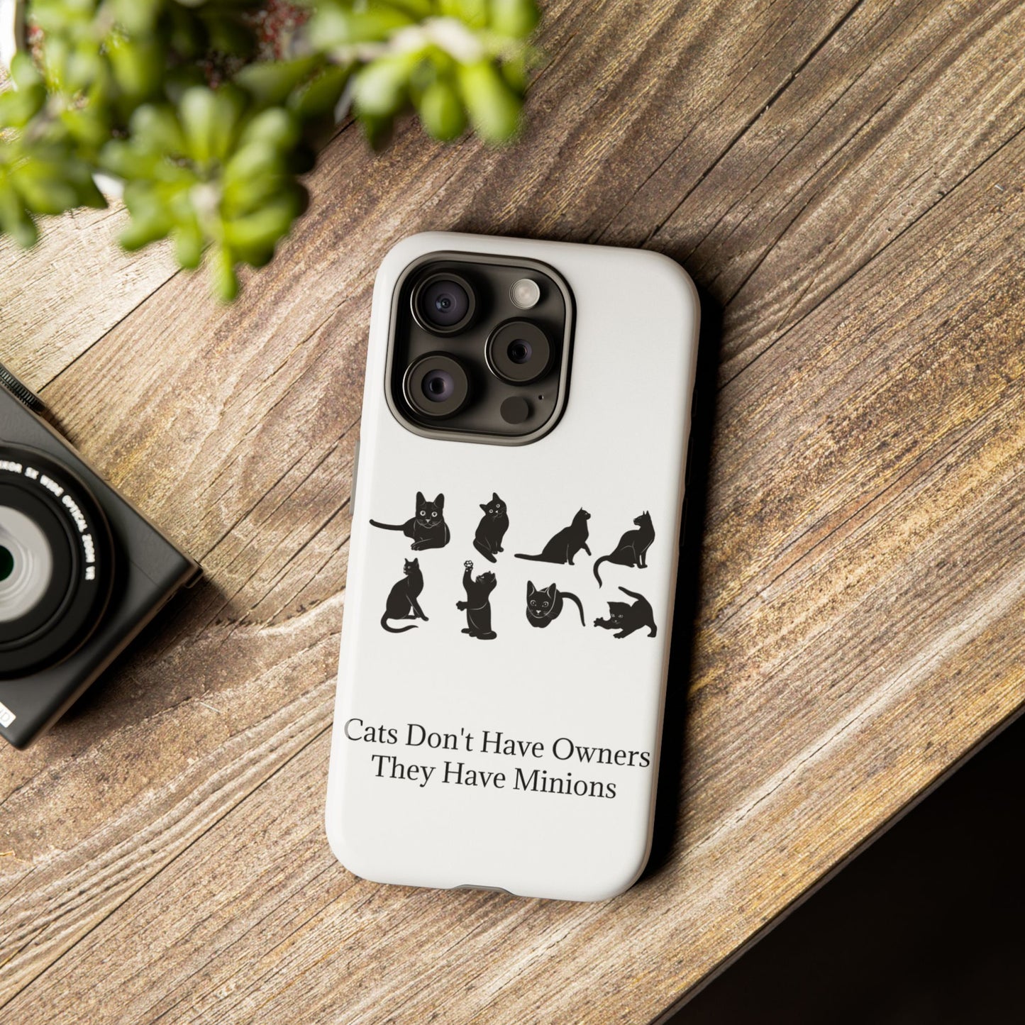 Cat Minions iPhone Case